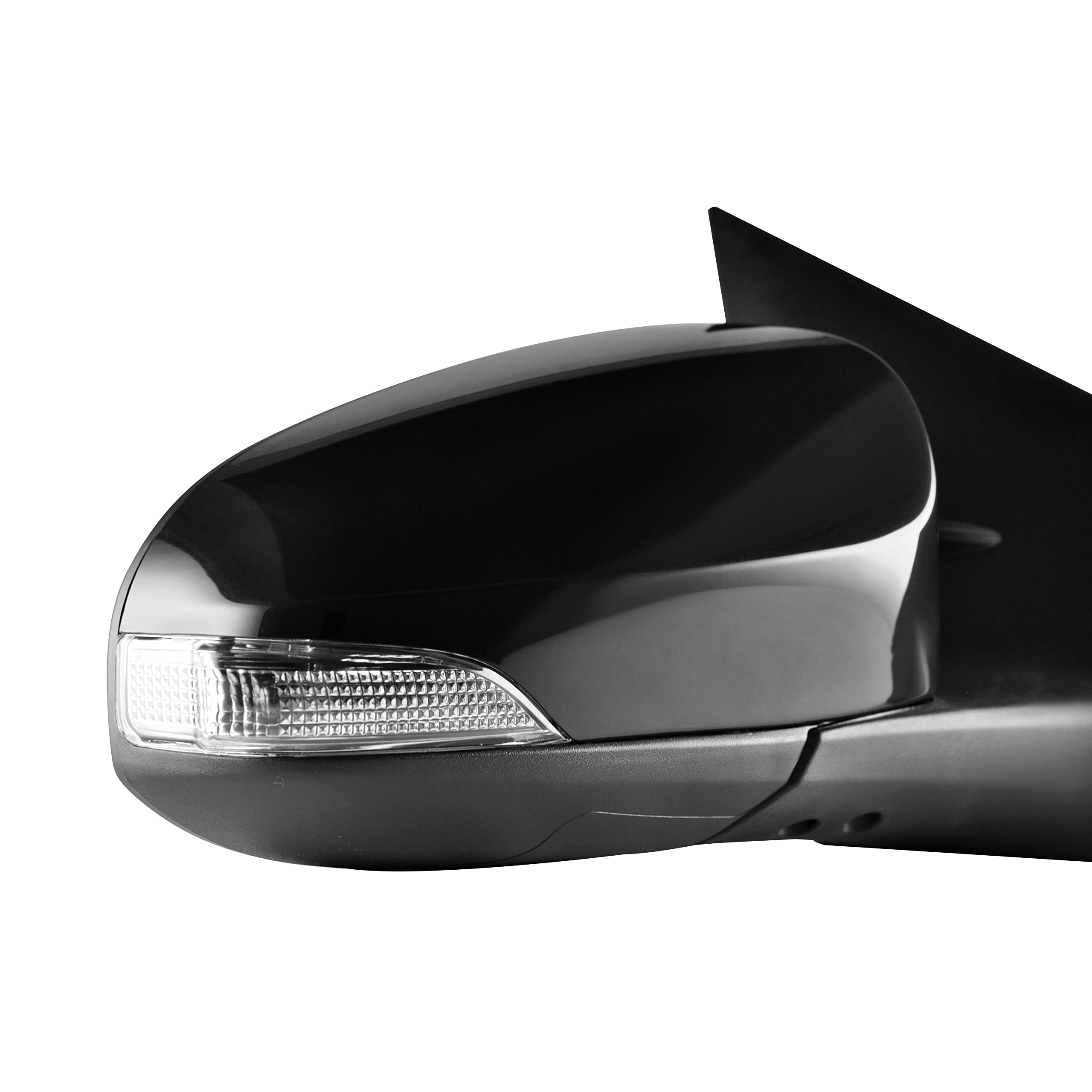 Dependable Direct Passenger Side Unpainted Heated Power Operated With Signal Side View Mirror for 2014-2017 Toyota Corolla - Parts Link #: TO1321295