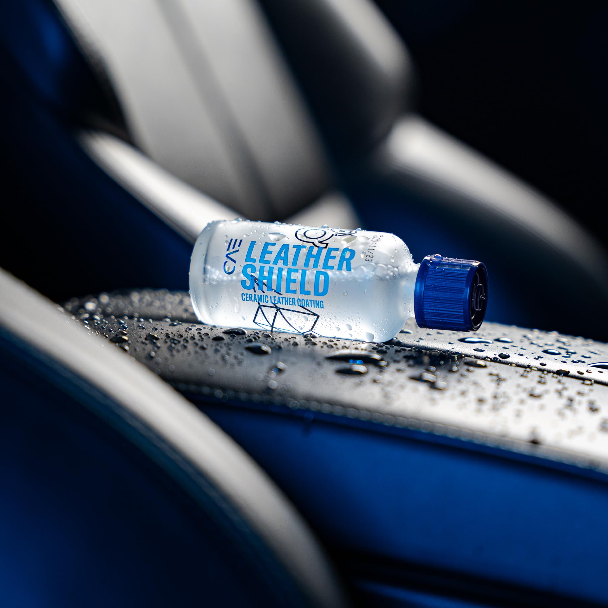 GYEON Quartz LeatherShield 50ml - Sio2 Ceramic Coating for All Leather Types - Non-Change Finish, Repels Dirt & Liquid