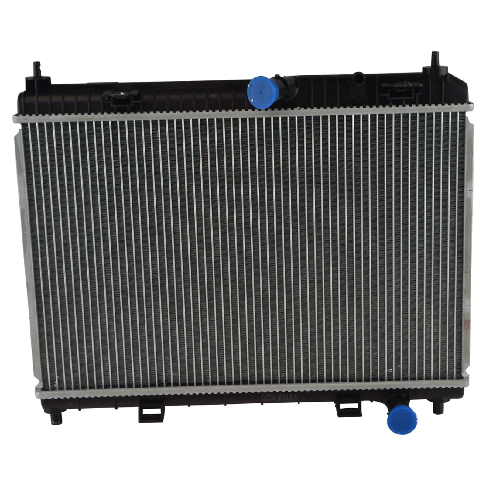 Trq Radiator Assembly Aluminum Core Compatible With 11-18 Ford Fiesta Cu13201 Fo3010296