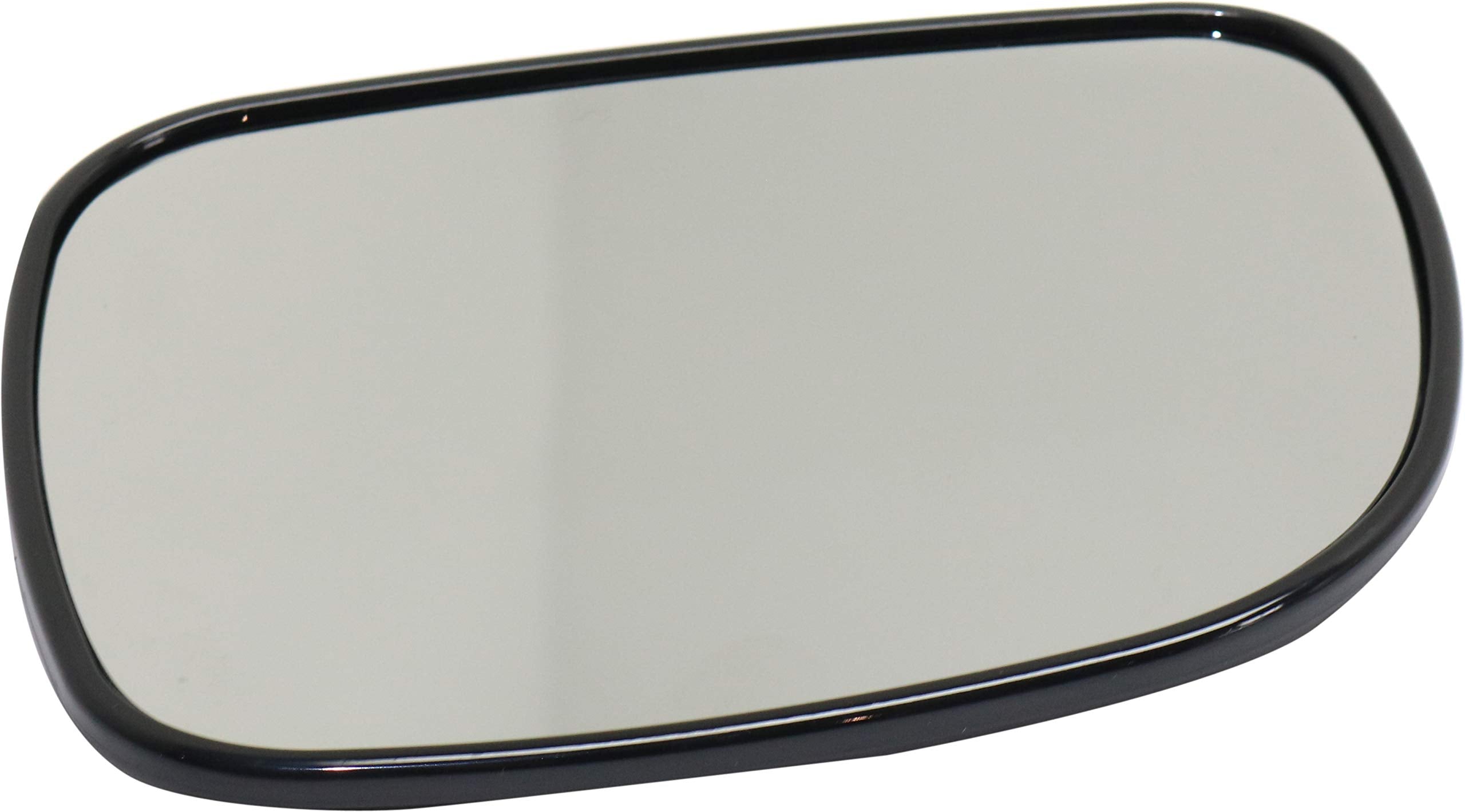Kool Vue Mirror Glass Compatible with Dodge Caravan/Grand Caravan/Town And Country/Voyager 1996-2007 Mirror Glass Driver Side Heated with Backing Plate