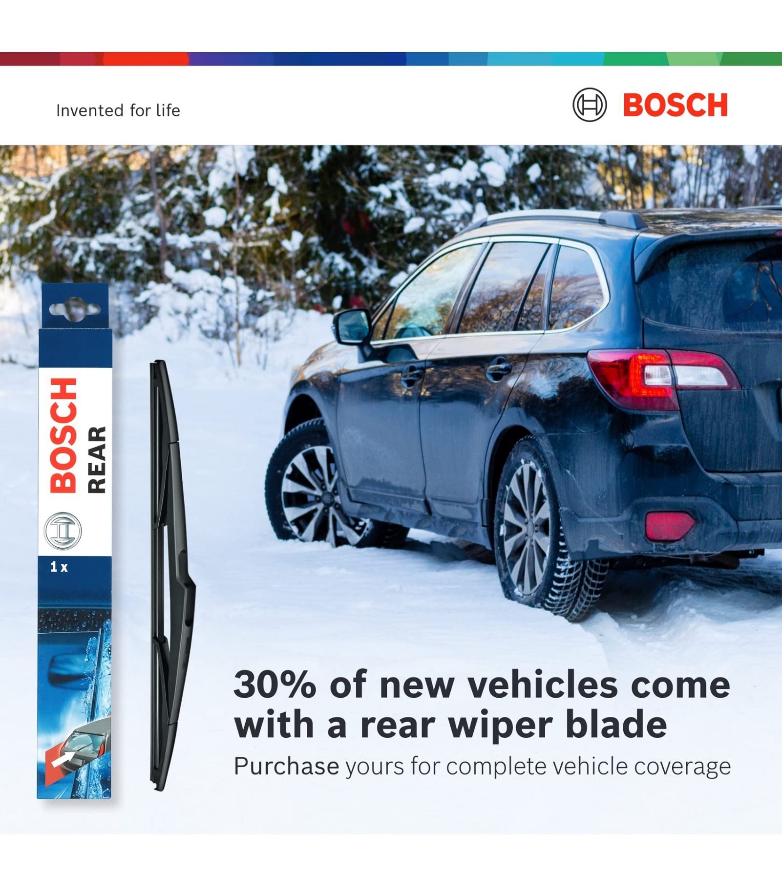 Bosch 17Oe Icon Premium Beam Wiper Blade; 17'' - Single