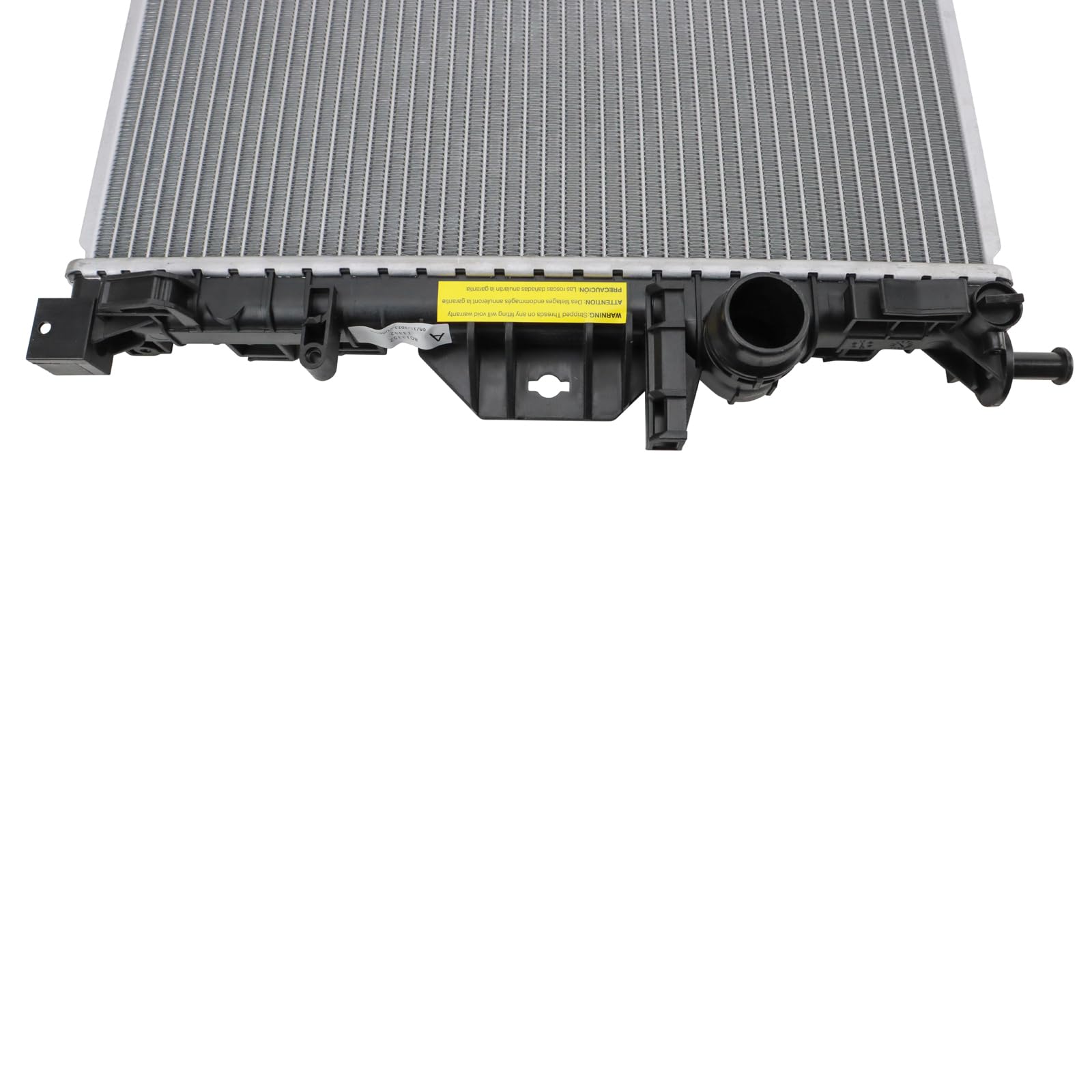 Trq Radiator Assembly Aluminum Core Compatible With 13-15 Ford Focus Cu13352