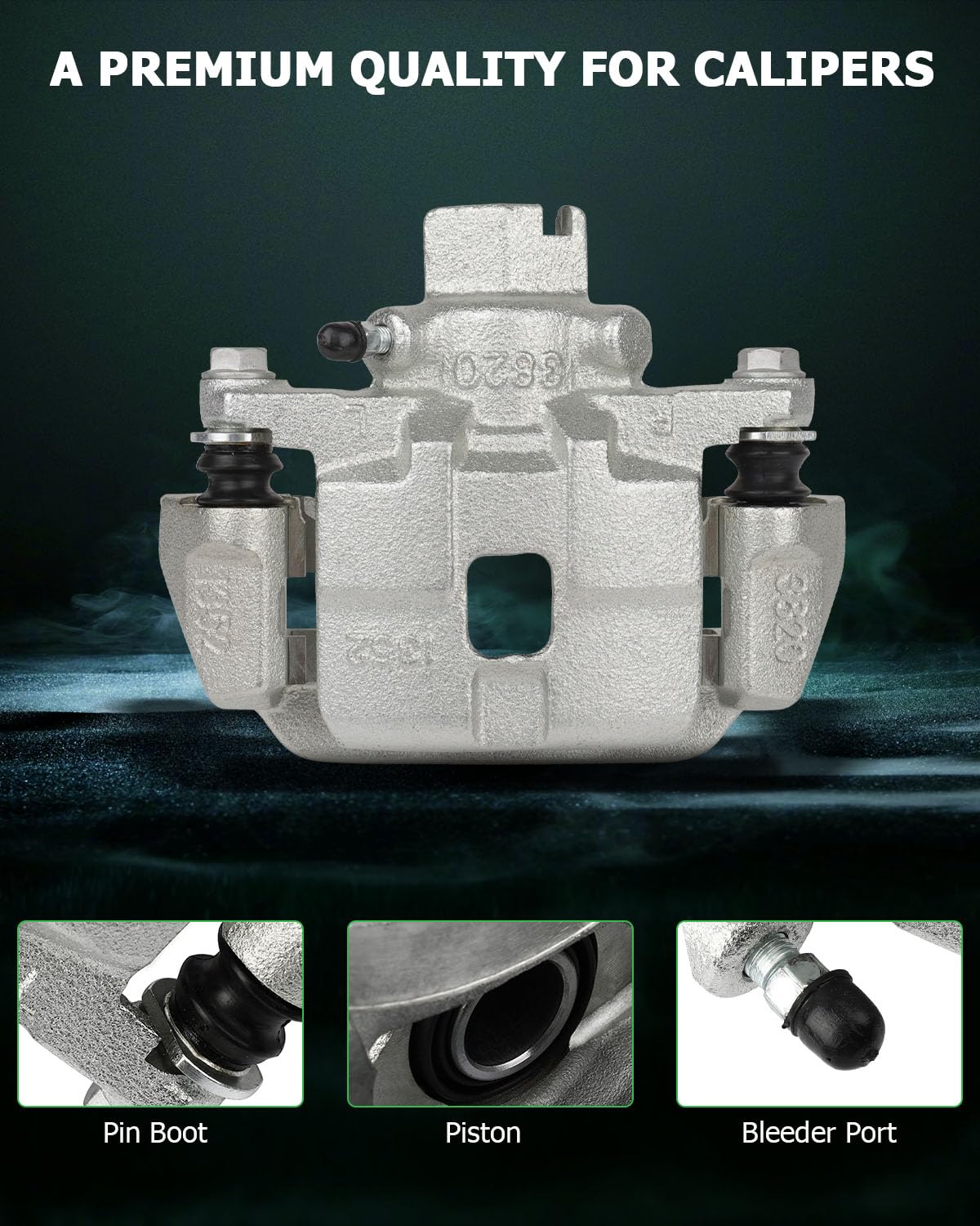 Scitoo 19B2583 Rear Left Disc Brake Caliper Assembly W/Bracket For Subaru For Baja 2003-2006,For Subaru For Legacy 2000-2004,For