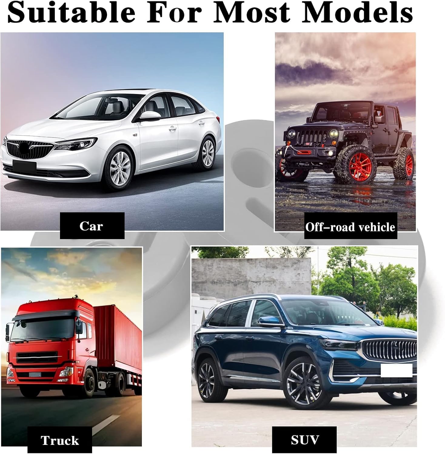 4Pcs Exhaust Hanger Rubber 2 Holes Adjustable Insulator Bushing Rubber Insulator High Density & Anti-Corrosion Rubber Universal