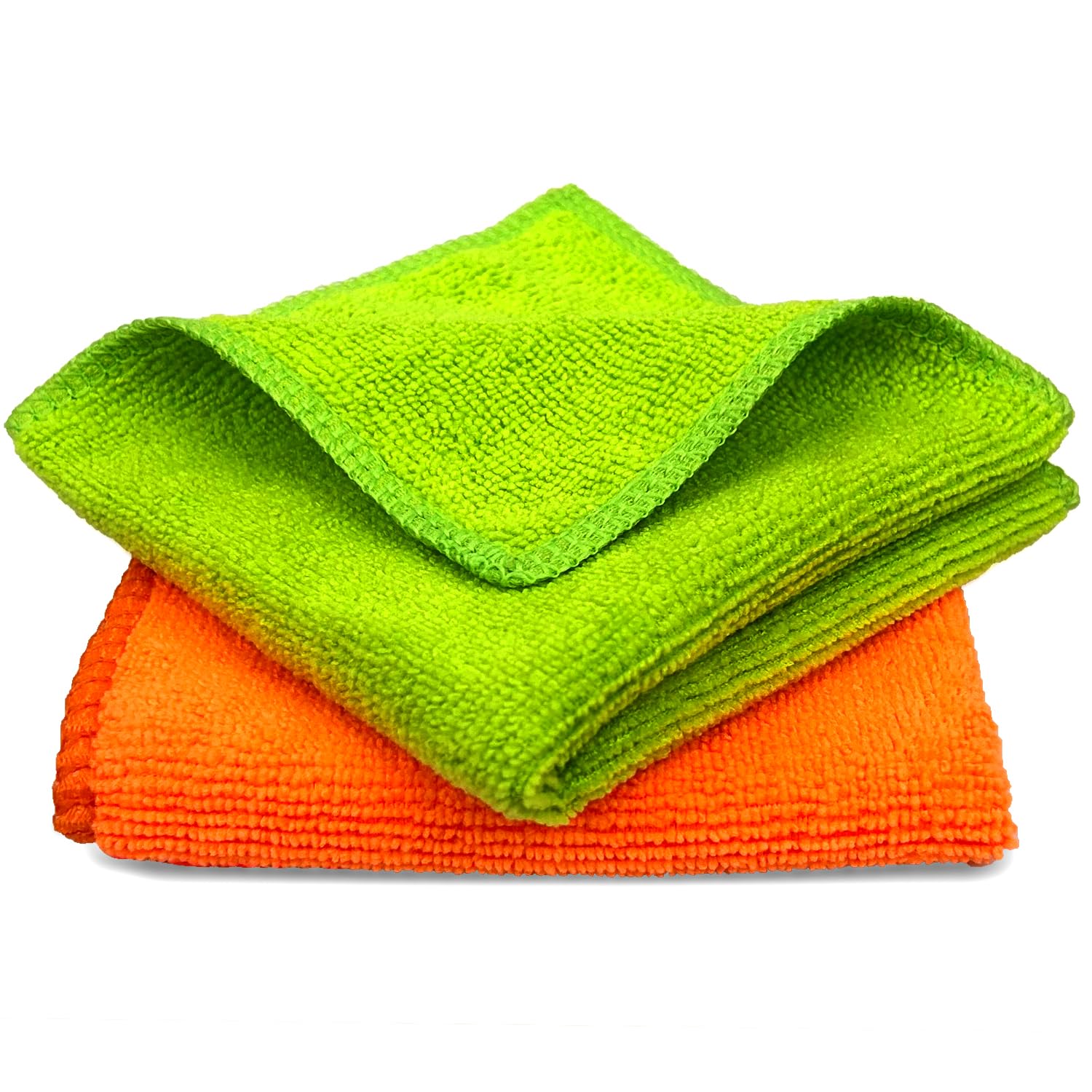 Tukzer MultiPurpose Microfiber Cloths, Gizga UltraSoft Absorbent Lint & StreakFree Cloth for Bike Car Dashboard Automobile Cl