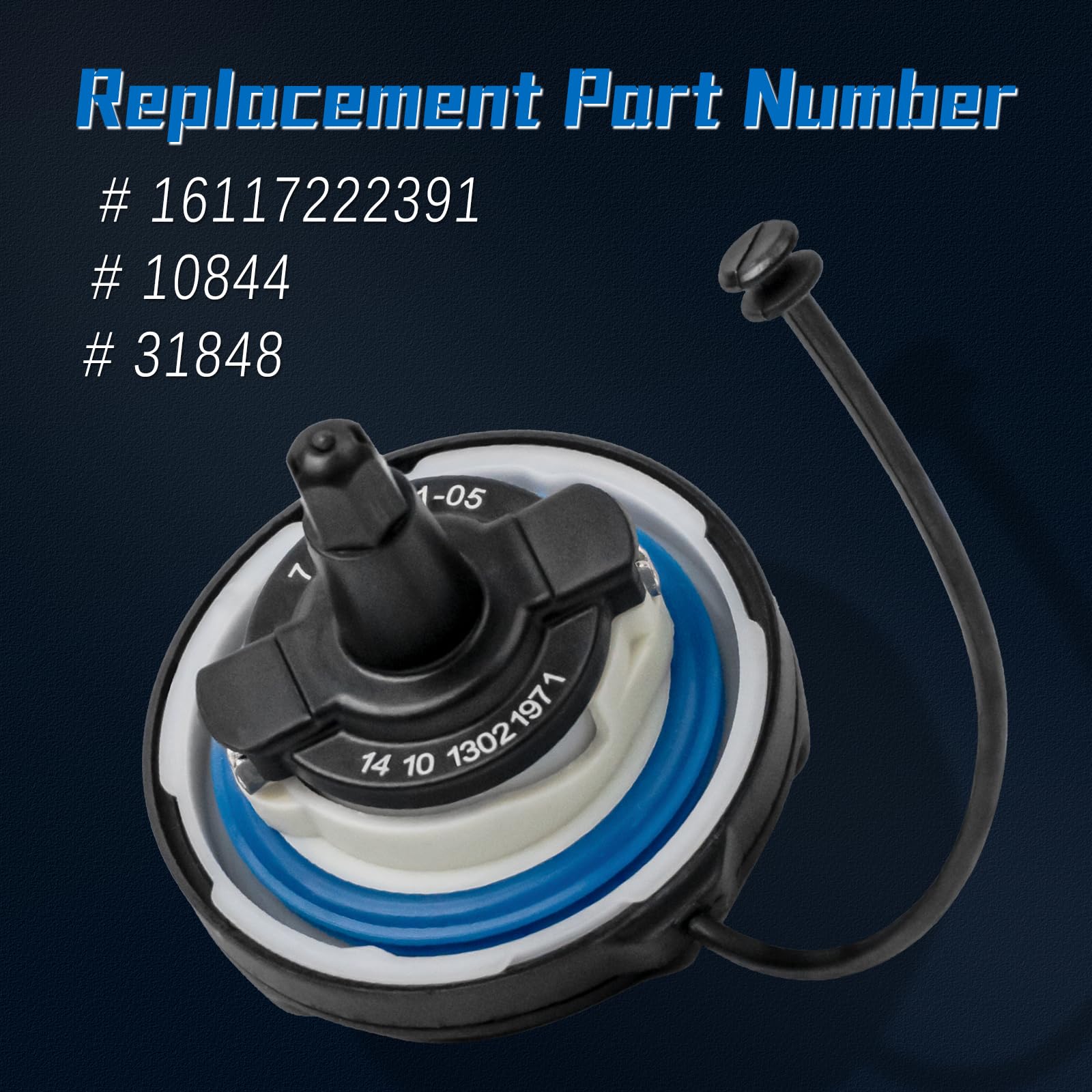 VINMS Gas Cap Fuel Cap for MINI COOPER & BMW X1 X2 X3 X4 X5 X6 X7 Z4 Series 128i-750i, 1999-202