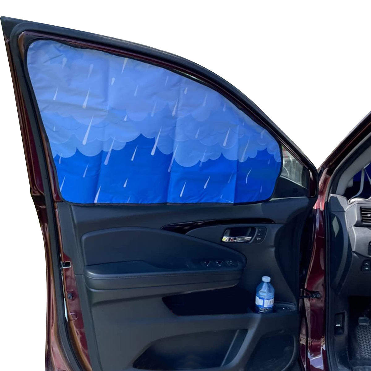 EcoNour Magnetic Side Window Sunshade (2 Pack) | Kids Car Window Shade Blocks Sunlight & Keeps You More Cooler | Universal Car S