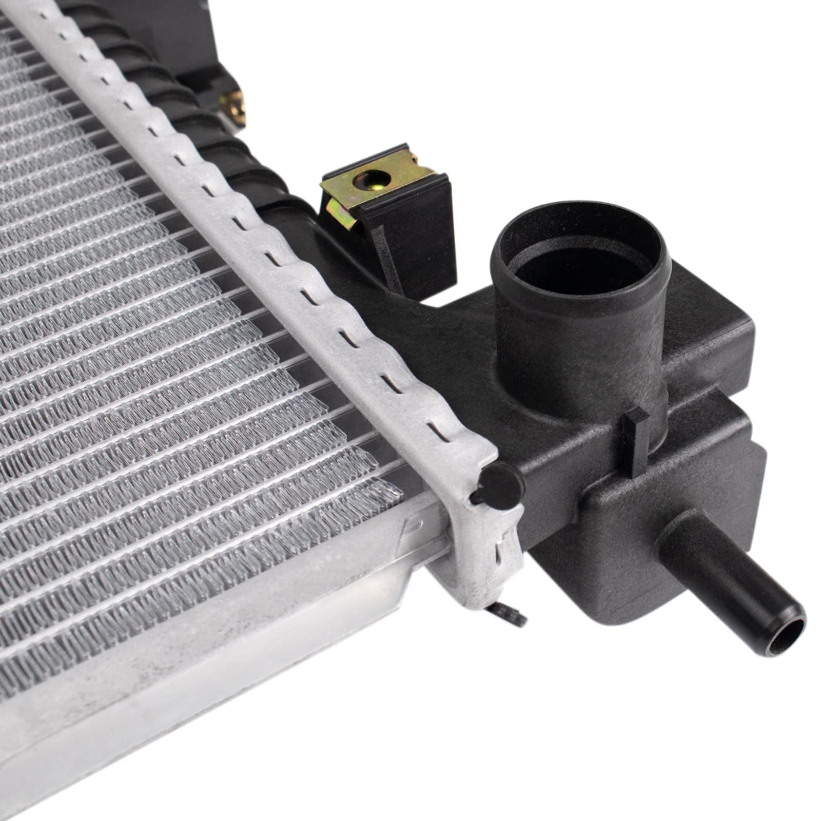 Trq Radiator Assembly Aluminum Core Compatible With 14-16 Cadillac Elr 11-15 Chevrolet Volt Cu13271