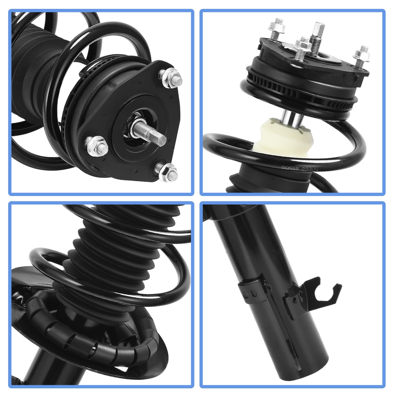 Yitamotor Front Complete Strut Quick Struts Shocks And Coil Spring Assembly Compatible With 2006-2011 Ford Focus