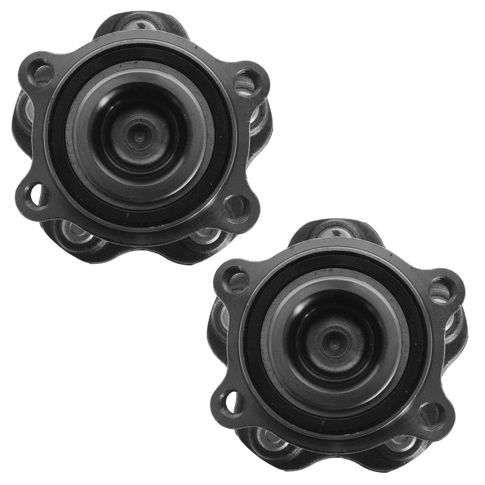 Trq Rear Wheel Hub Bearings Assembly Set Compatible With 2013 Infiniti Jx35 2014-2020 Qx60 2007-2018 Nissan Altima 2009-2022 Max