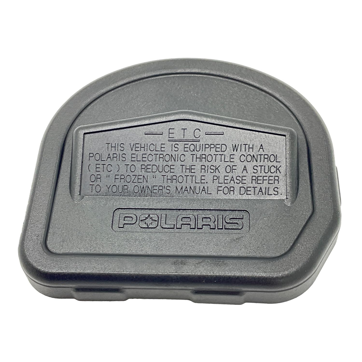 Polaris Atv Throttle Control Cover, Genuine Oem Part 5434113, Qty 1