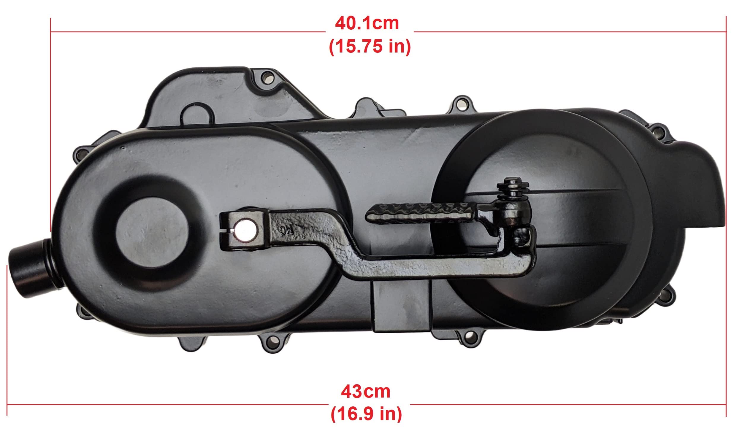 RedCap 49cc 50cc Kick Start Drive Cover Crankcase Assembly - Short Case for GY6 139QMB Chinese Scooter Moped