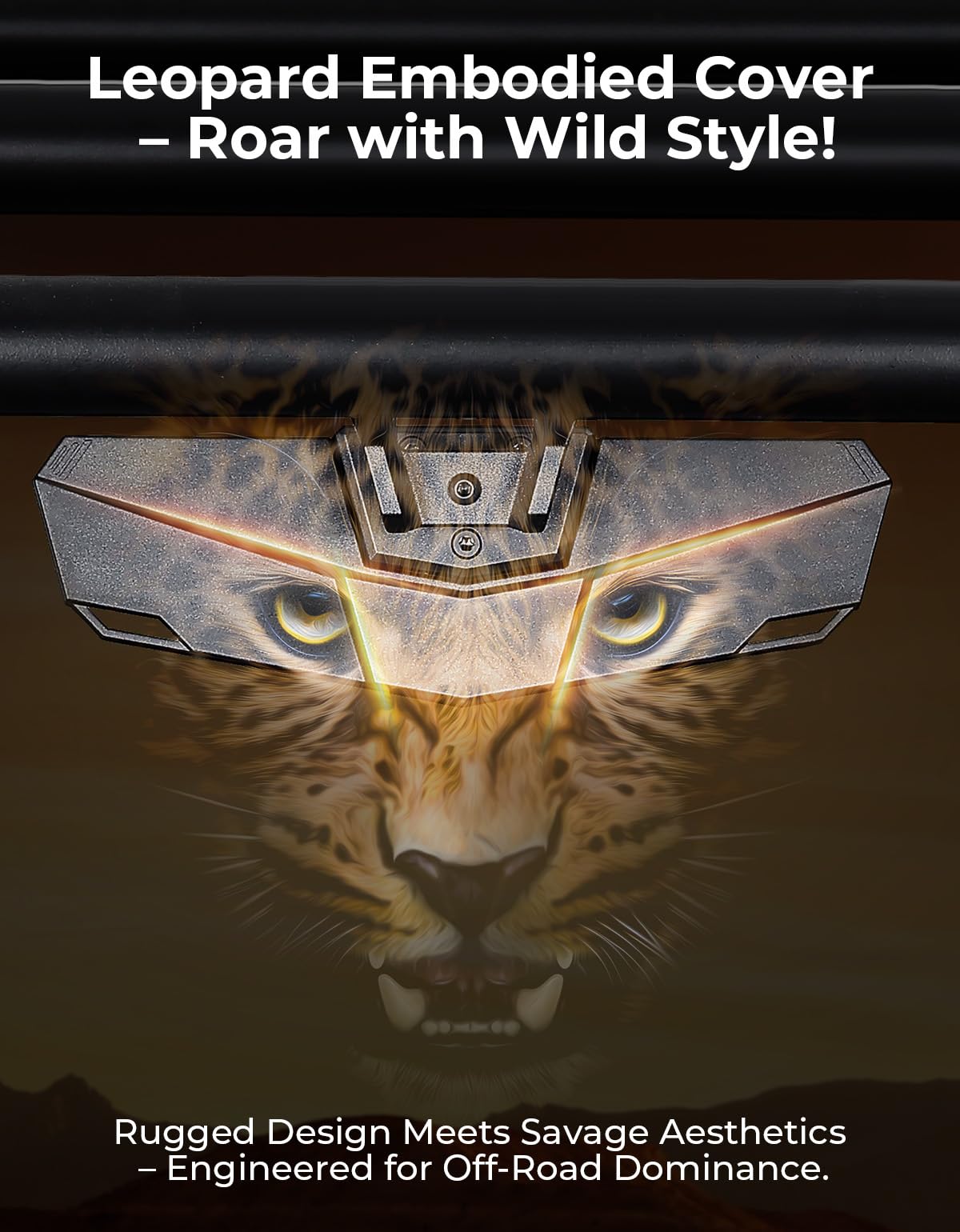 Kemimoto Center Rear View Mirror High-Definition Race Convex Mirror Compatible With Polaris Rzr Pro Xp / 4, Turbo R /4 2020 2021