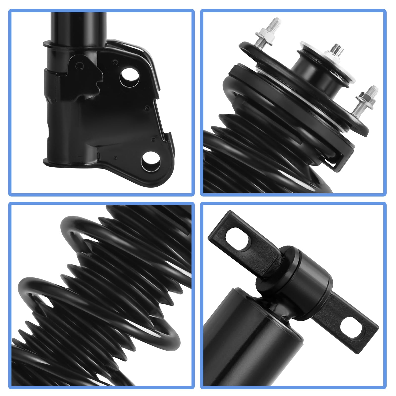 Yitamotor Front Complete Strut Quick Struts Rear Shocks And Coil Spring Assembly Compatible With 2009-2015 Pilot