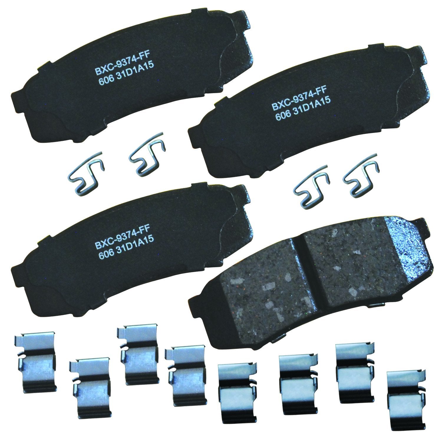 Bendix Premium Sbc606 Ceramic Rear Brake Pads For Select Models Lexus Gx460, Gx470, Lx450, Mitsubishi Montero, Montero Sport, To