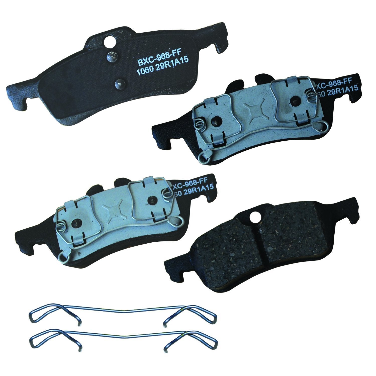 Bendix Premium Sbc1060 Ceramic Rear Brake Pads For Mini Cooper 2008-2002