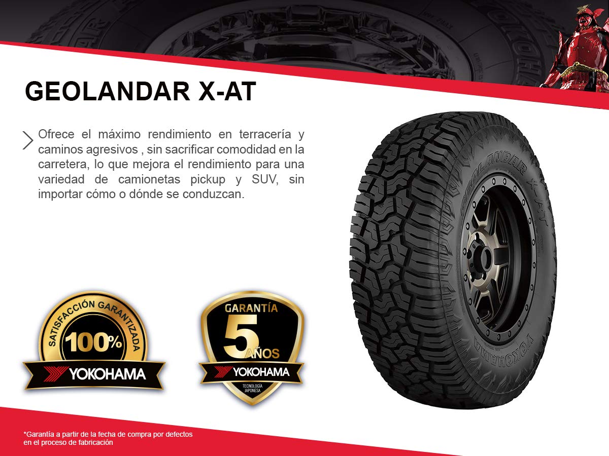 Yokohama Lt265/75R16 123/120Q E/10 Geolandar X-At Rbl