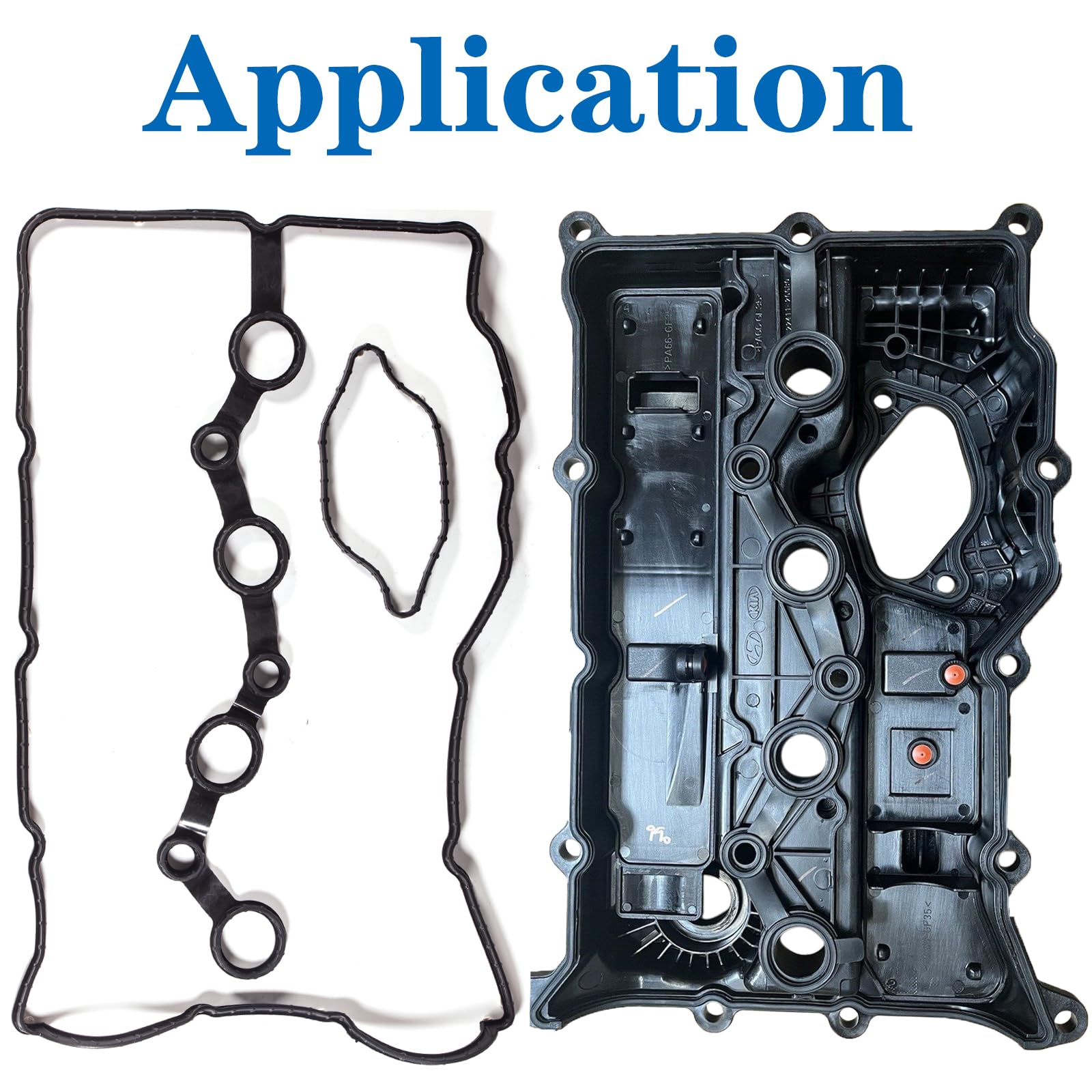 22441-2GGB0 VS50892 Engine Valve Cover Gasket Set for 2015-2020 Hyundai Sonata Santa Fe,Kia Sorento Optima 2.0 2.4L,2015 2016 20