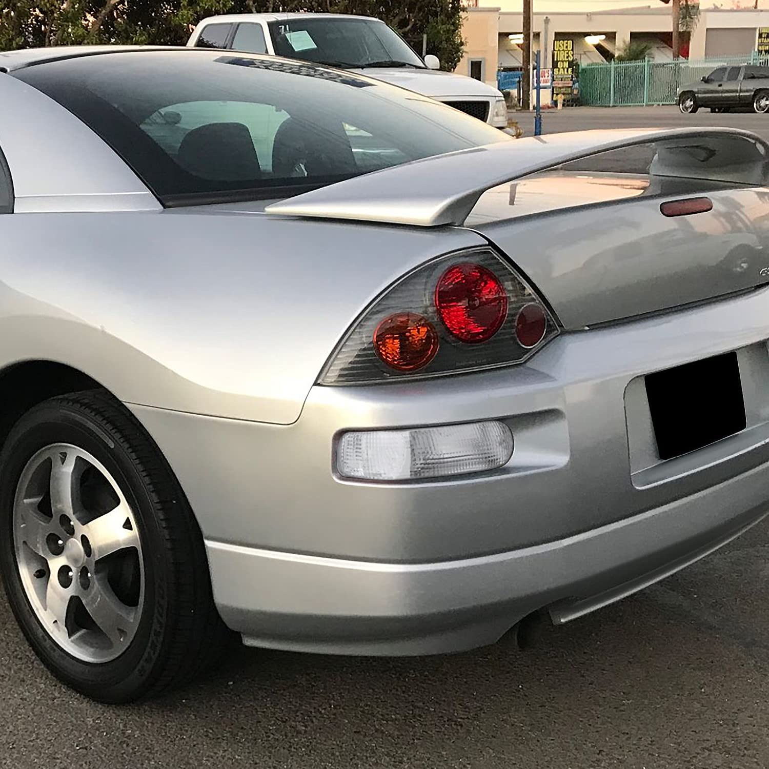 Spec-D Tuning Jdm Clear Rear Bumper Lights Turning Signal Lamps Compatible With Mitsubishi Eclipse 2000-2005 L+R Pair