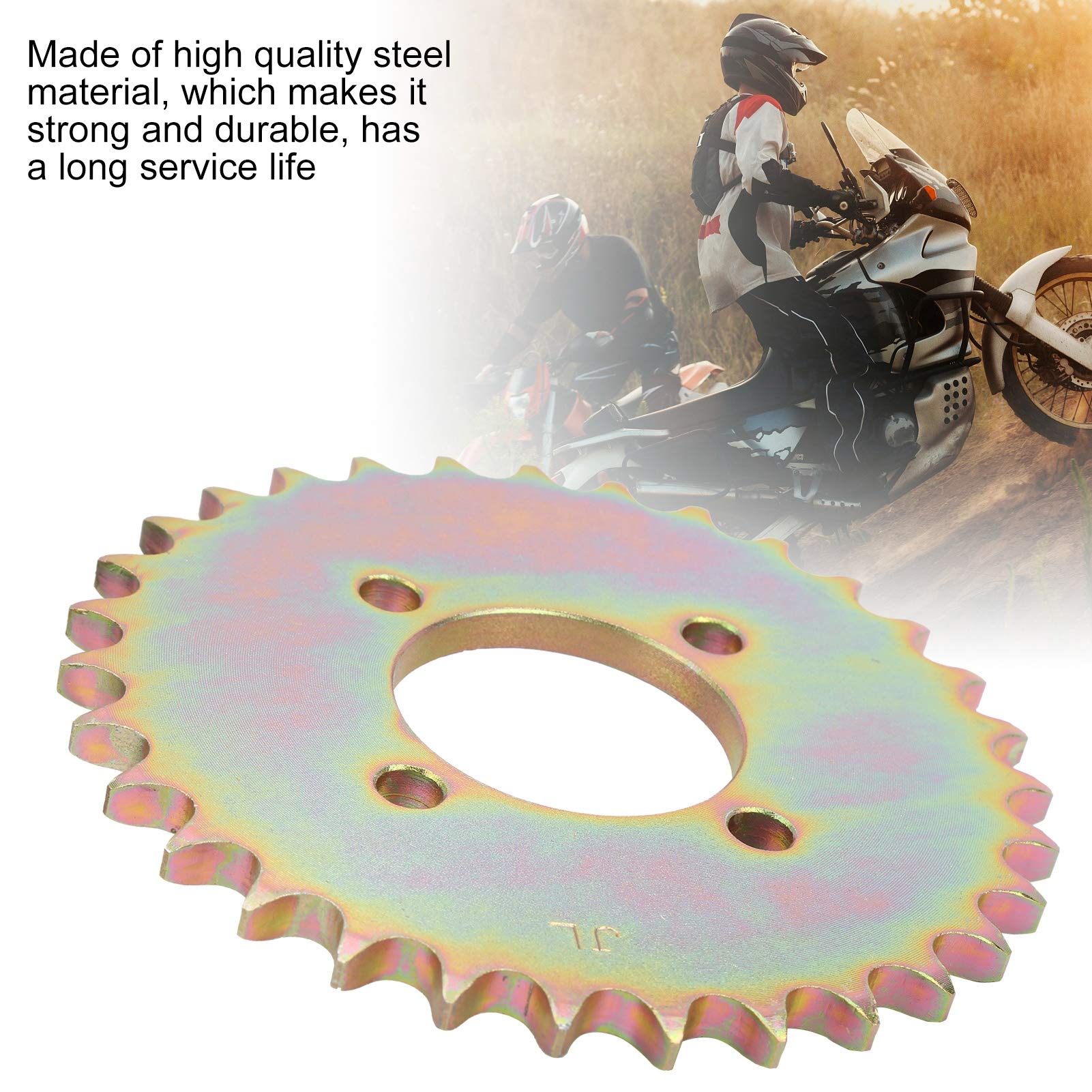Vgeby Sprocket 530 31 Teeth Single Speed Steel Sprocket Motorcycle Replacement Accessory Waterflotationdevice Ride Other