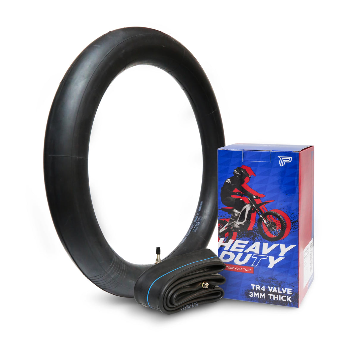 Pivotrax-110/90-19 (4.50 X 19) Or 120/90-19 Heavy Duty Motorcycle Tube - 3Mm Thick - Tr4