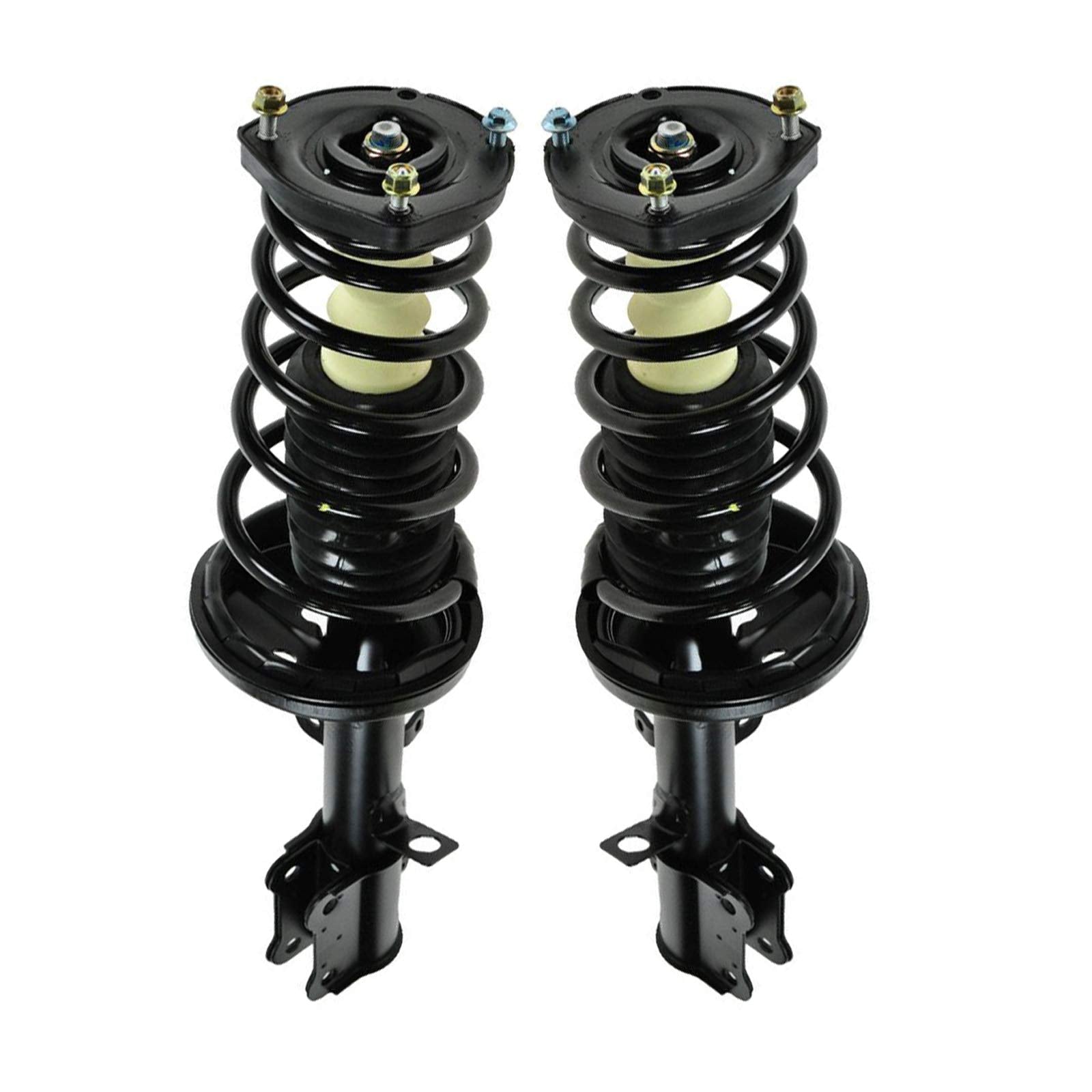Trq Rear Strut & Coil Spring Assembly Set Driver & Passenger Sides Compatible With 98-02 Chevrolet Prizm 93-97 Geo 93-02 Toyota