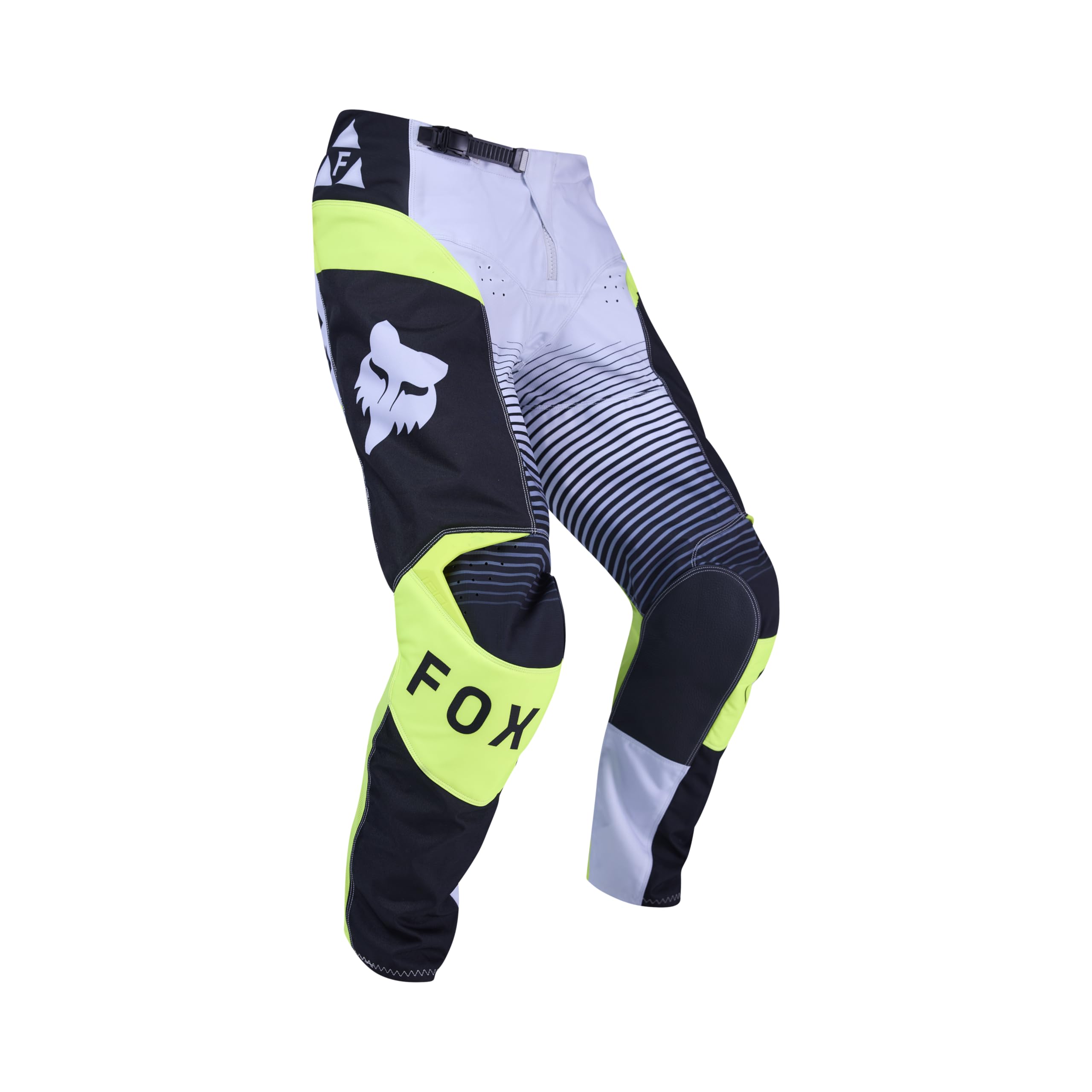 Fox Racing Mens 180 Motocross Dirt Bike Pant, Grey/Yellow, 26