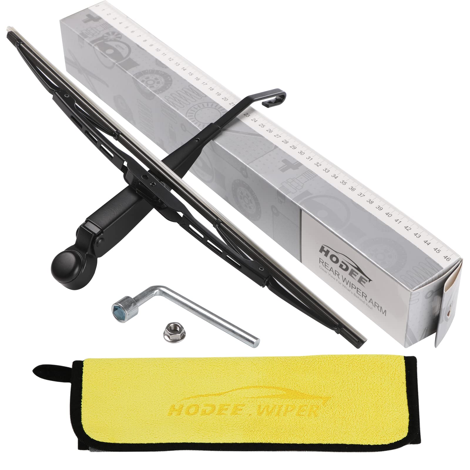 Hodee Rear Wiper Arm Blade Nut Set Replacement For Dodge Grand Caravan 2008-2019 Chrysler Town & Country 2008-2016,Rear Wiper Co