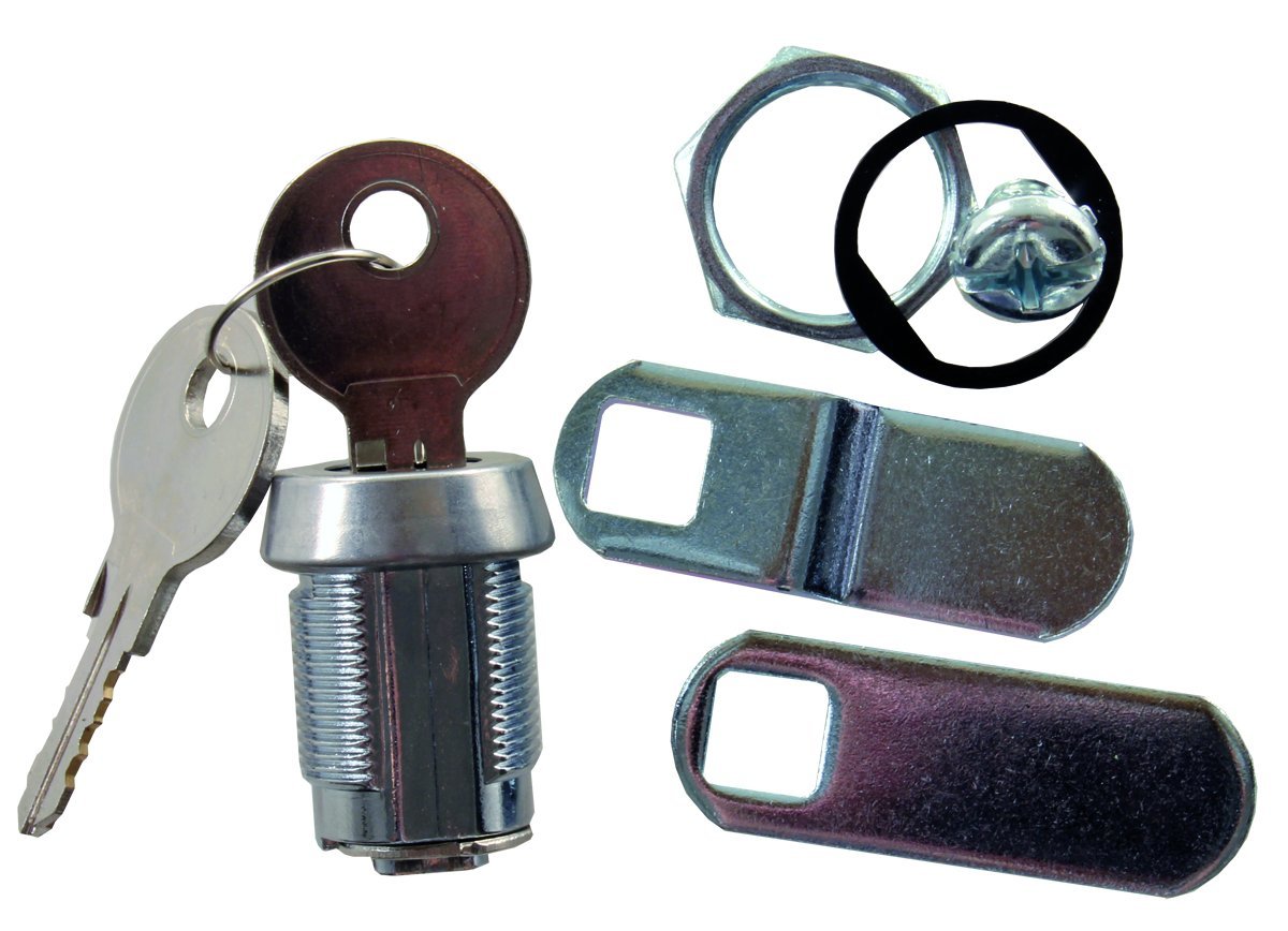 Jr Products 00165 Compartment Door Key Lock - 7/8''