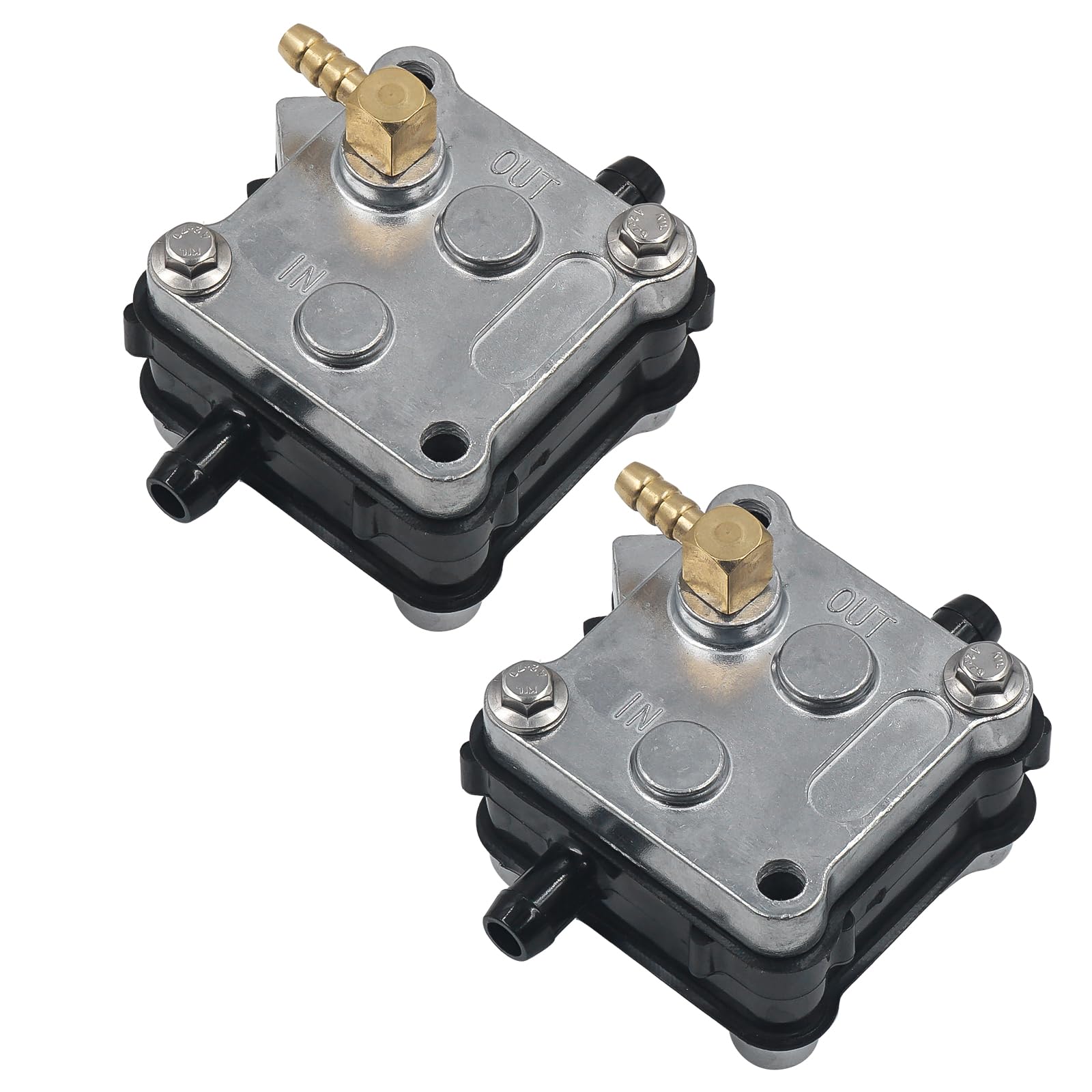2Pcs 14360A78 Fuel Pump for Mercury Mariner 14360A16 14360A71 14360A73 14360A41 14360A43 14360A50, 2 Stroke 30-300 HP Outboard M