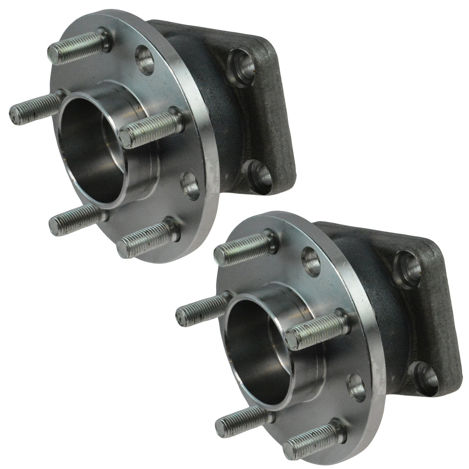 Trq Rear Wheel Hub Bearings Assembly Set Compatible With 2002-2008 Jaguar X-Type