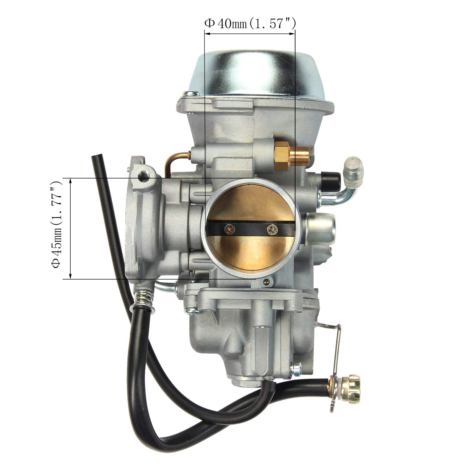 Atracypart Carburetor Carb For 2001-2005 & 2010-2012 Polaris Sportsman 500 4X4 Ho  1997-2009 Polaris Scrambler 500 4X4  2000-200