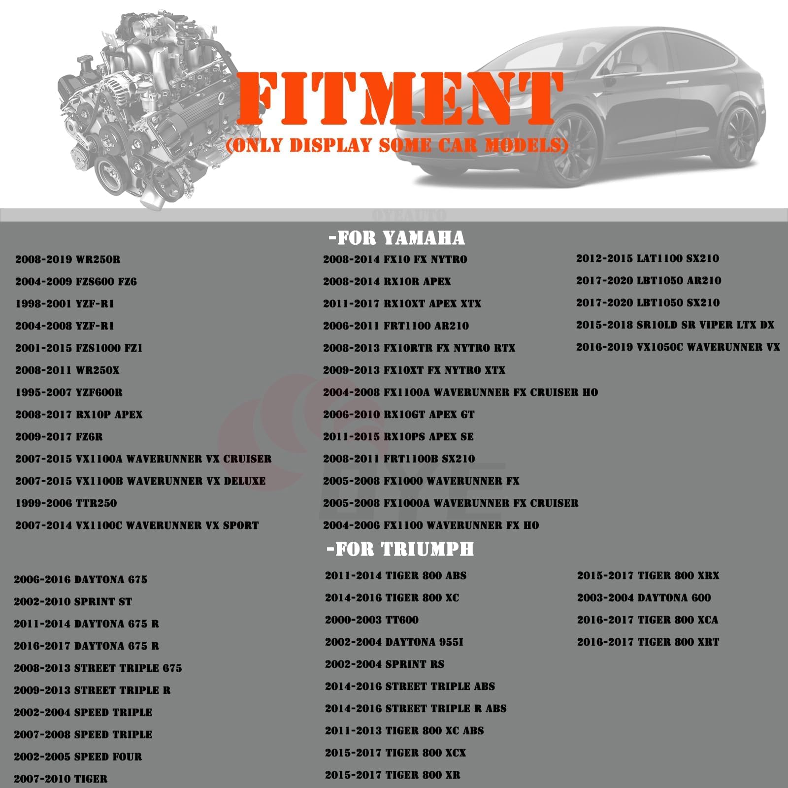 Oyeauto Cr9Eix Iridium Ix Spark Plug 4 Pack Compatible With Aprilia Arctic Cat Cannondale Ducati Harley Davidson Honda Husqvarna