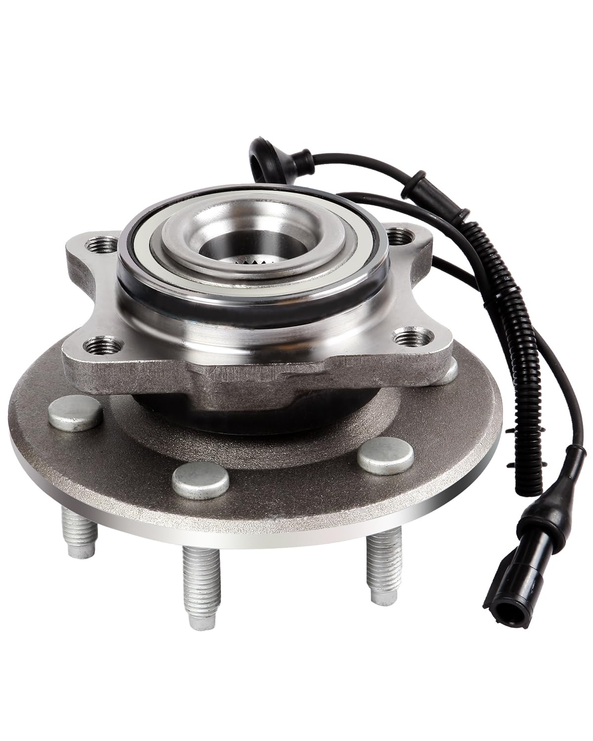 ECCPP Rear Wheel Hub Bearing Assembly 6 Lugs w/ABS for 2007-2012 For Ford For Lincoln Compatible with 541008