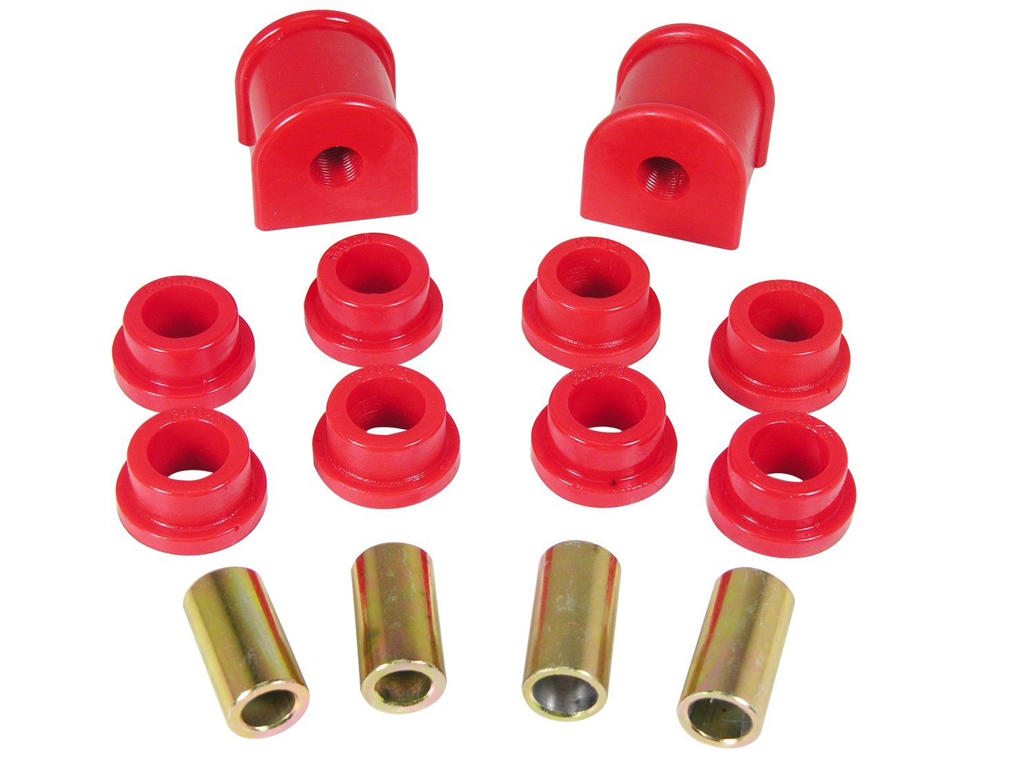 Prothane (1-1114) 99-01 Jeep Grand Cherokee Rear Sway Bar Bushings - 9/16in - Red