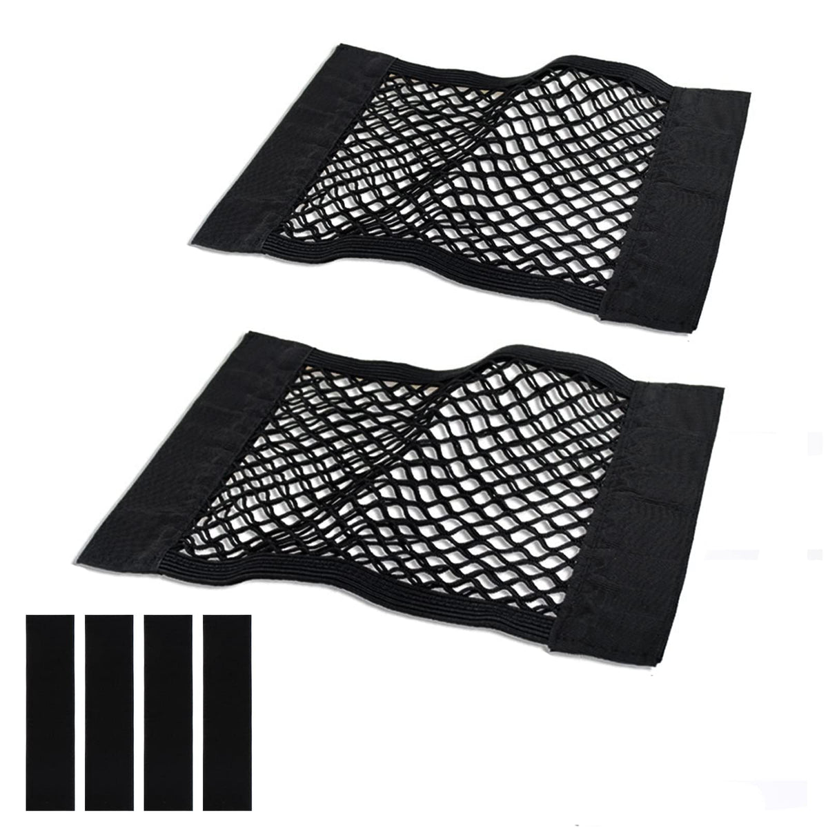 Universal Mesh Cargo Net For Car Trunk Storage,Elastic Small Automotive Cargo Net Pocket Wall Sticker Organizer Pouch Bag Storag