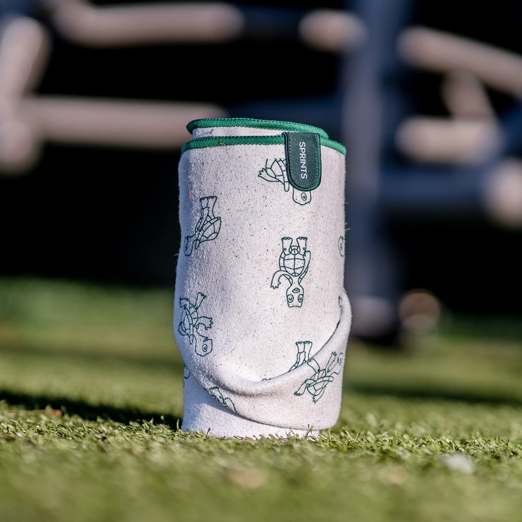 Sprints Athletic Running Towel, Full-Sized, Car Seat Cover - Moisture Wicking (Slow Days Still Count)