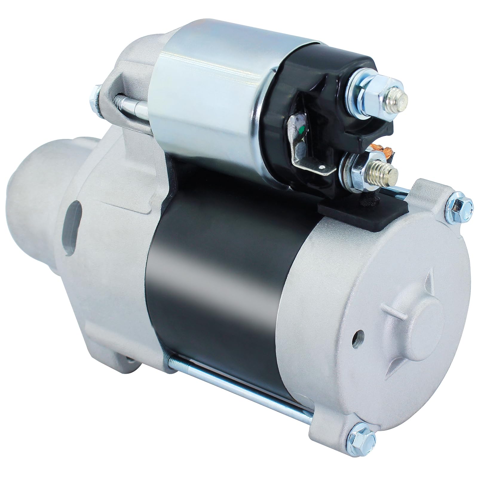 Starter Replacement New For 2010 Kawasaki Fx730V Fx691V Fx651V, John Deere 636M 648R 652R 661R Z445 Z465 Z645, 21163-0754 21163-0756 21163-7023 428000-6600 428000-6601 4280006600 211637023 41052301