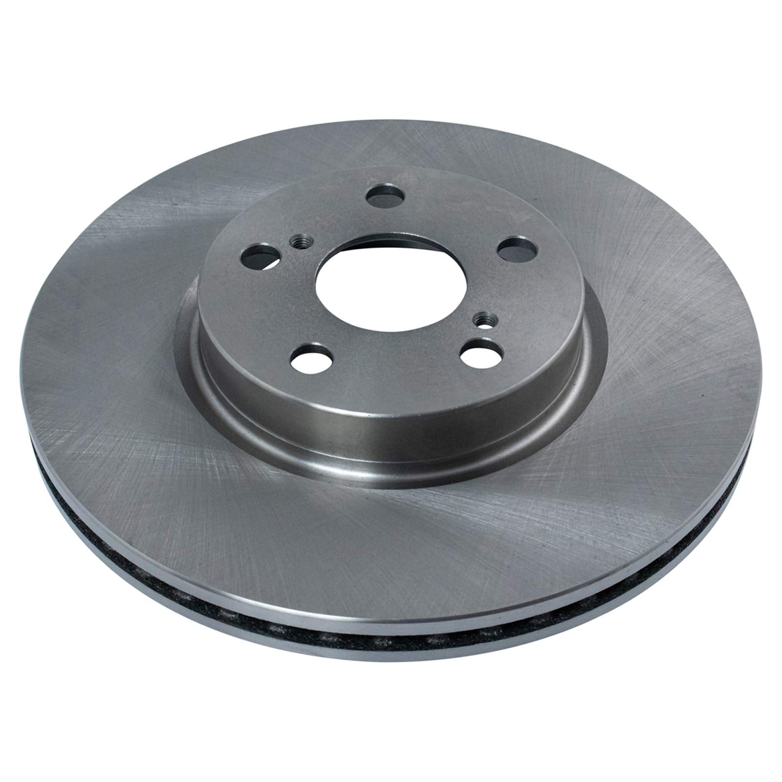 Trq Front Brake Pad & Rotor Kit Brake Pads Brake Rotor Ceramic Compatible With 2009-2010 Pontiac Vibe 2008-2014 Scion Xd 2009-20