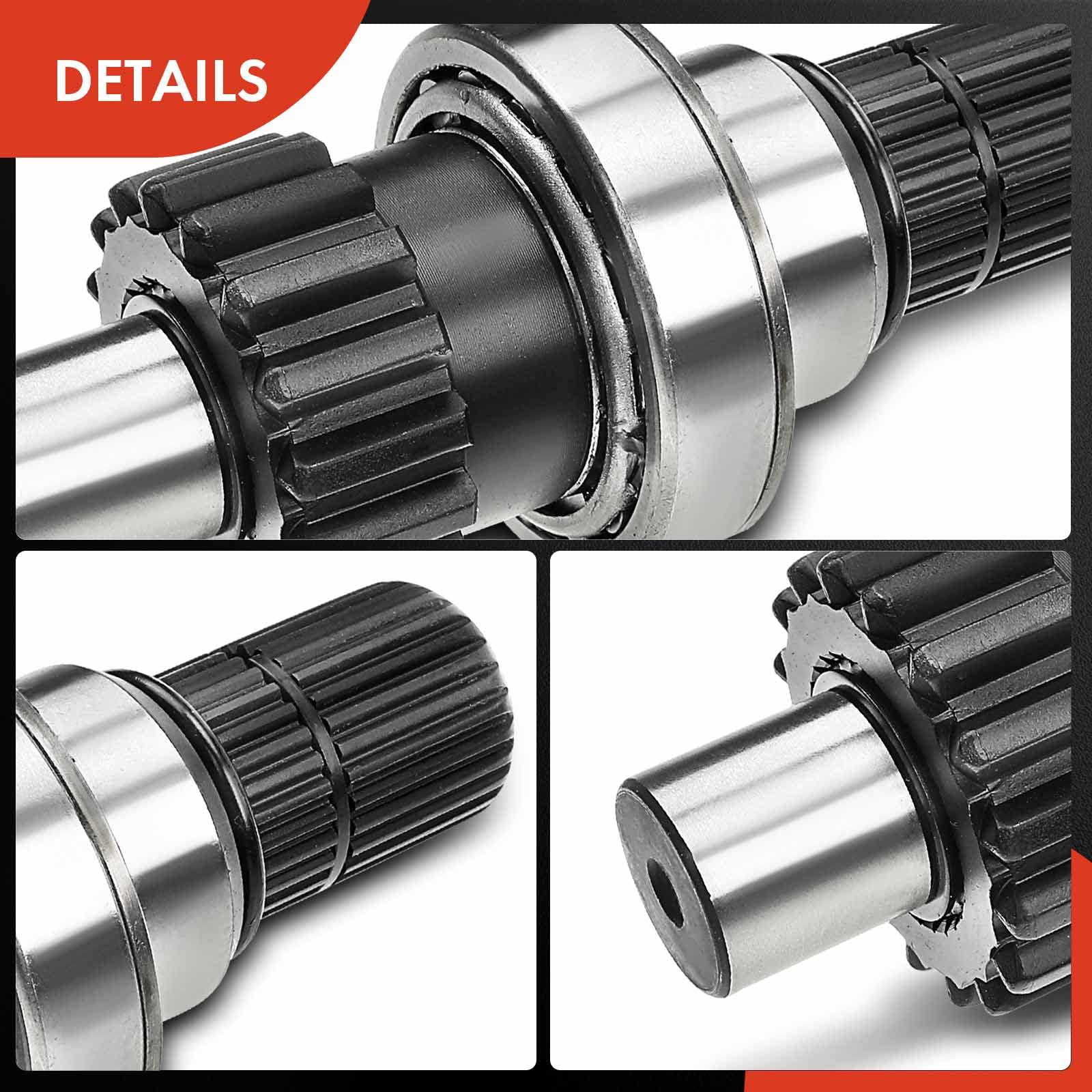 A-Premium CV Intermediate Shaft Compatible with Dodge Ram 1500 2006-2010 & Ram 1500 2011, 3.7L 4.7L 5.7L, 4WD Only, Front Right Passenger Side, Replace# 52114382AE