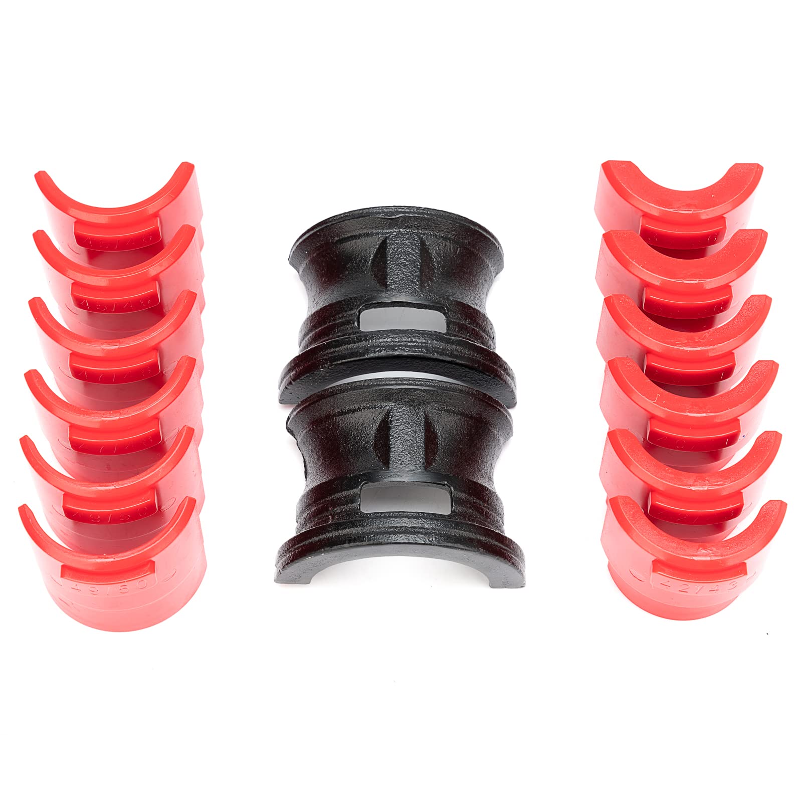 Mikafex 14Pc Motorcycle Bike Fork Seal Driver Tool Kit For 35Mm 36Mm 40Mm 41Mm 42Mm 43Mm 45Mm 46Mm 47Mm 48Mm 49Mm 50Mm