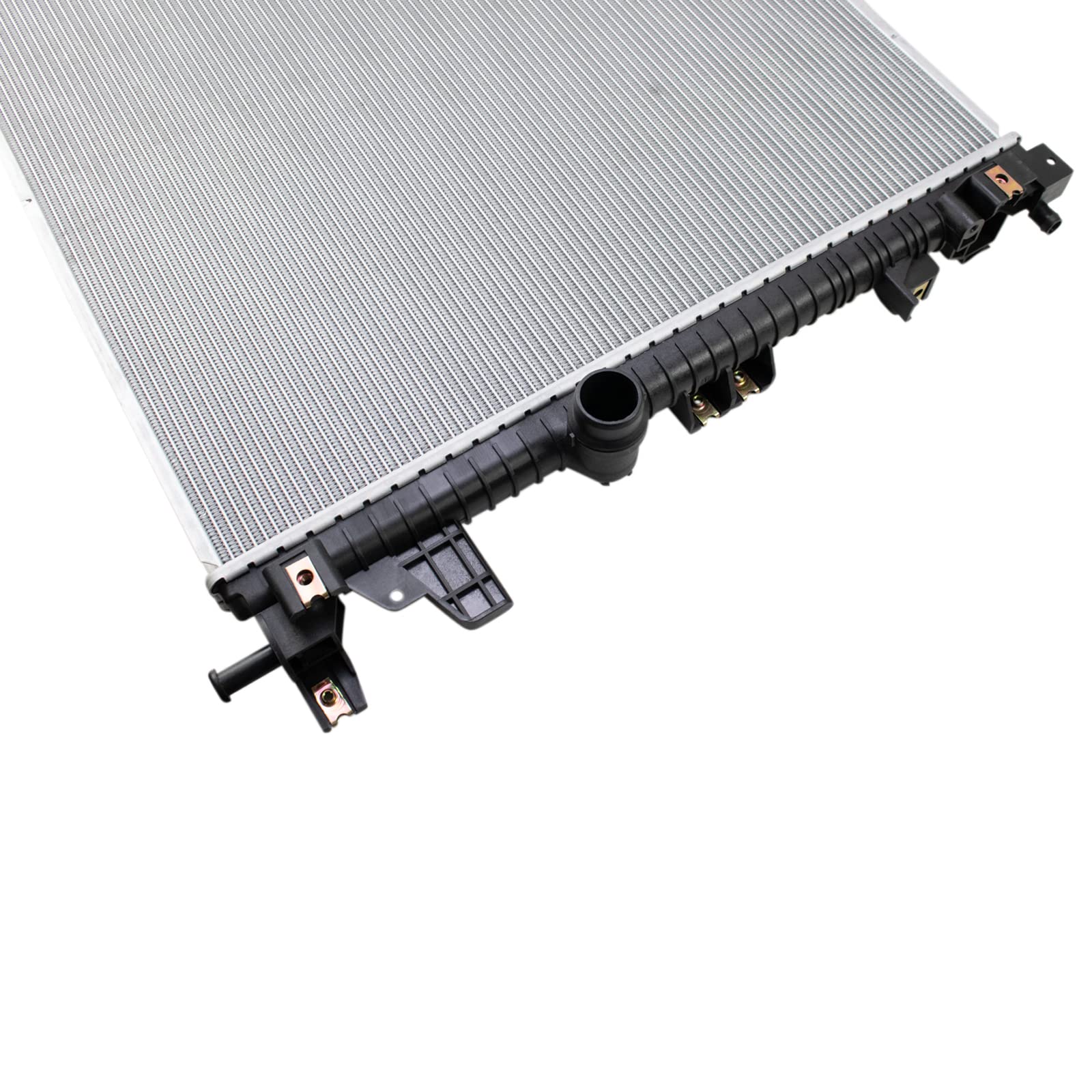 Trq Radiator Assembly Aluminum Core Compatible With 15-21 Ford Edge 16-18 Lincoln Mkx 19-21 Nautilus Cu13555