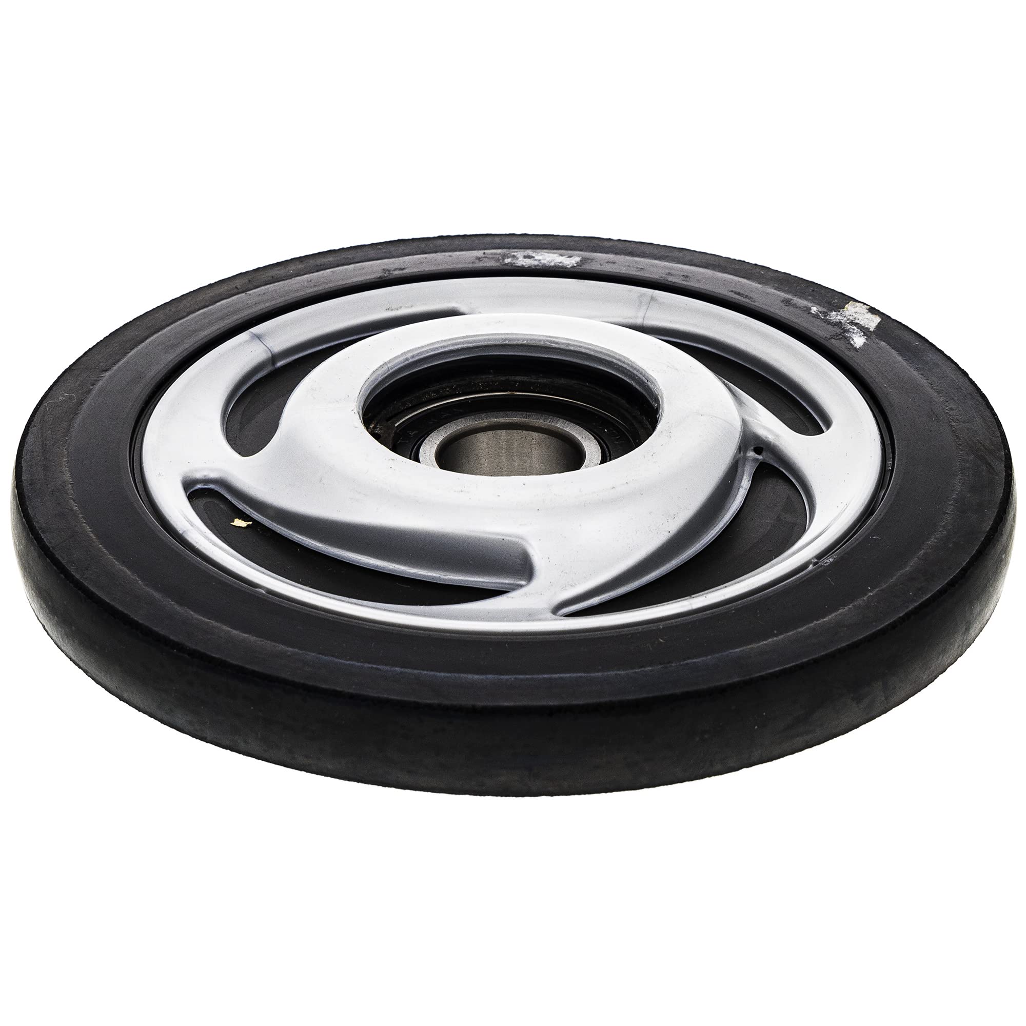 Polaris New Oem Idler Wheel Scrolled Silver 5.62' 1590387-244 Iq Fusion Fst Lx +