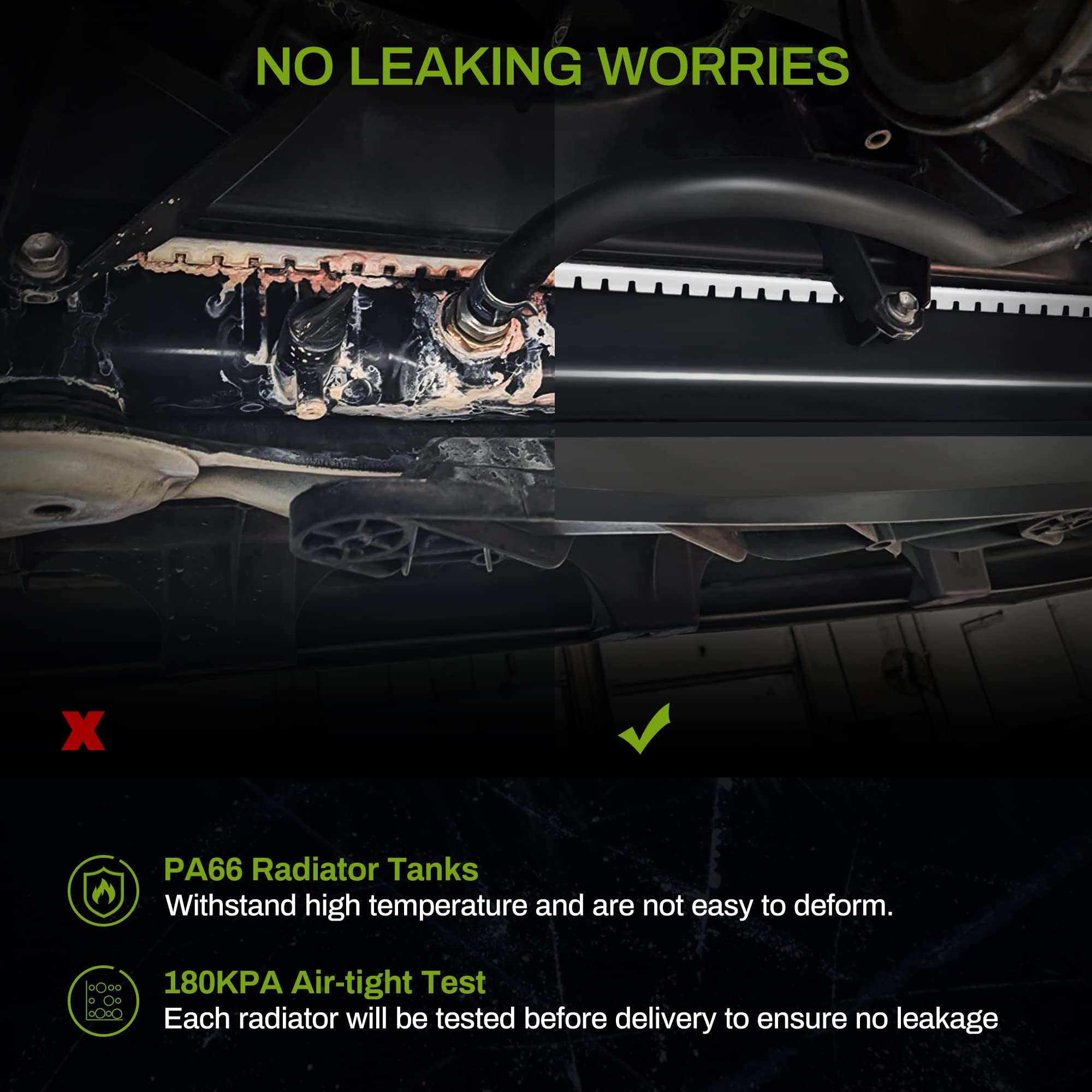 Autosaver88 Radiator Compatible With 2009-2020 Dodge Journey 2.4L 3.5L 3.6L V6 L4