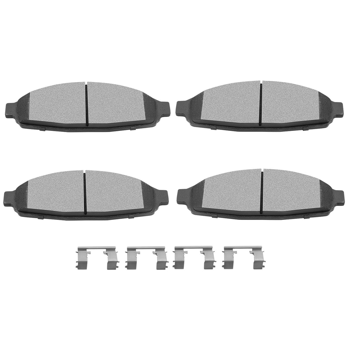 Scitoo D931 Semi-Metal Brake Pads Kits Front Replacement For Ford For Crown Victoria 03-11,For Lincoln Town Car 2003-2011,For Me