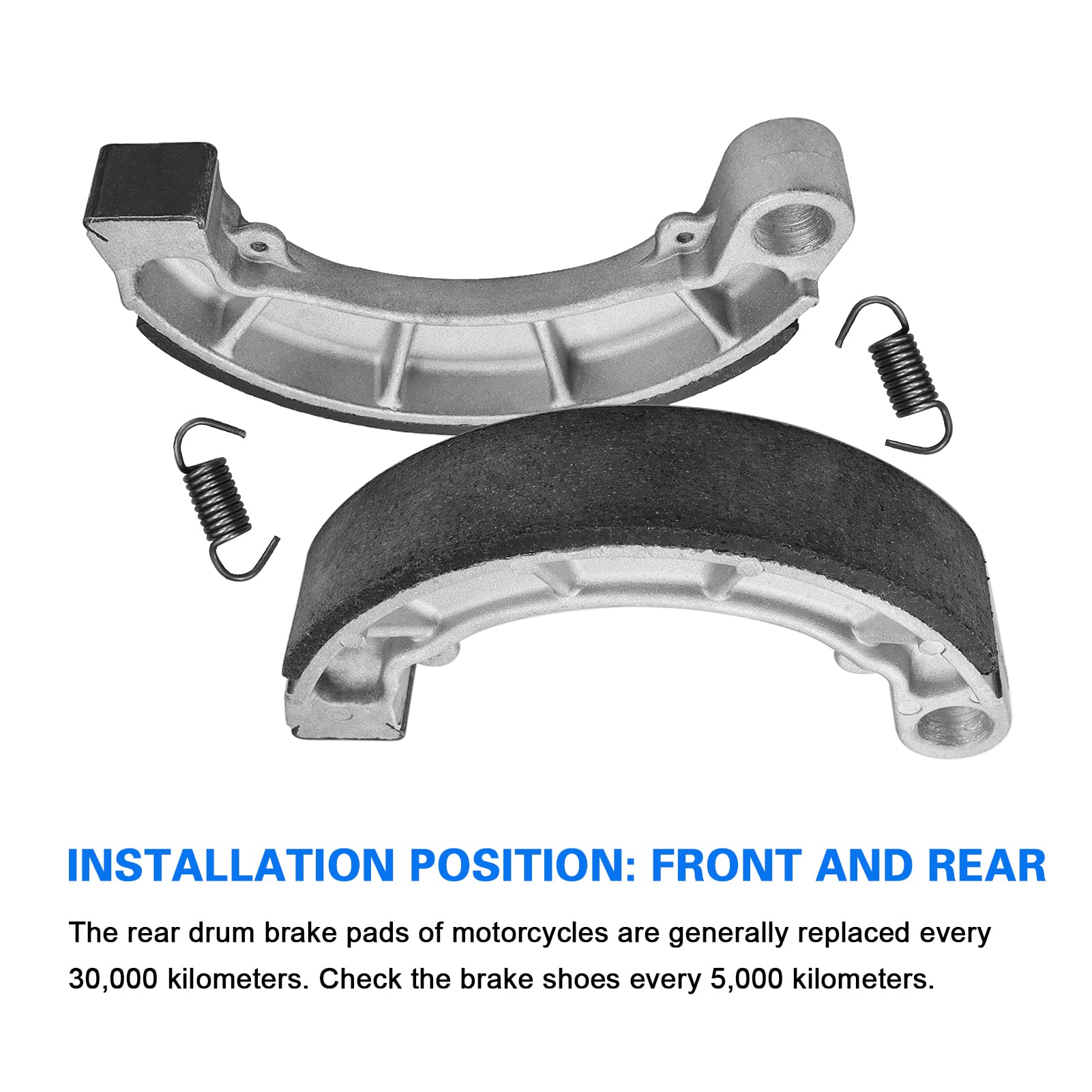 Rancher 350 Rear Brake Shoes Pads for Honda TRX 350 400 420 450 500 For Honda Foreman Rancher Fourtrax