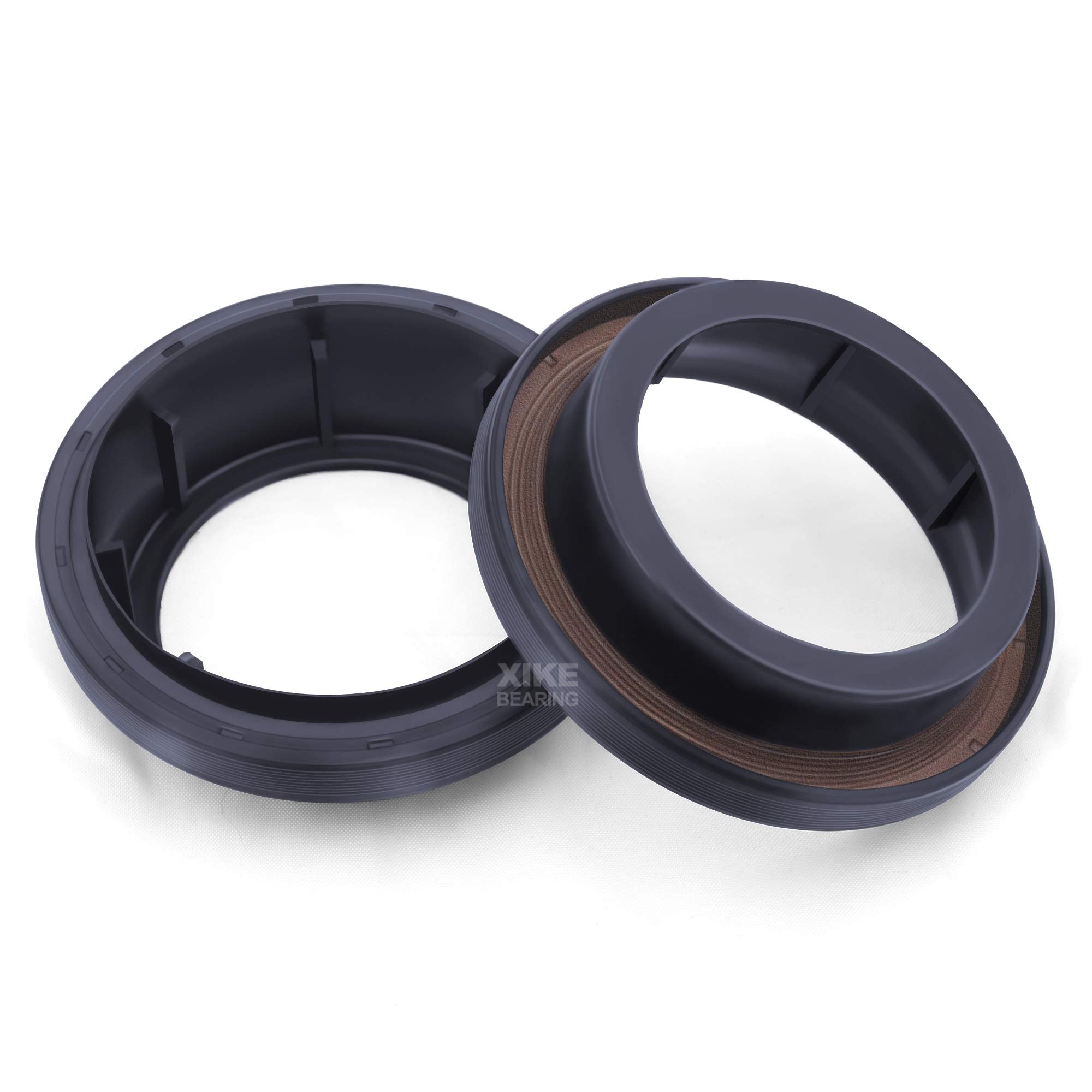 Xike 2 Pcs Tcs46127 Crankshaft Seal Set, Compatible Mini 11117568263 Cooper 2007-2013, Countryman 2011-2013 And Paceman 2013.