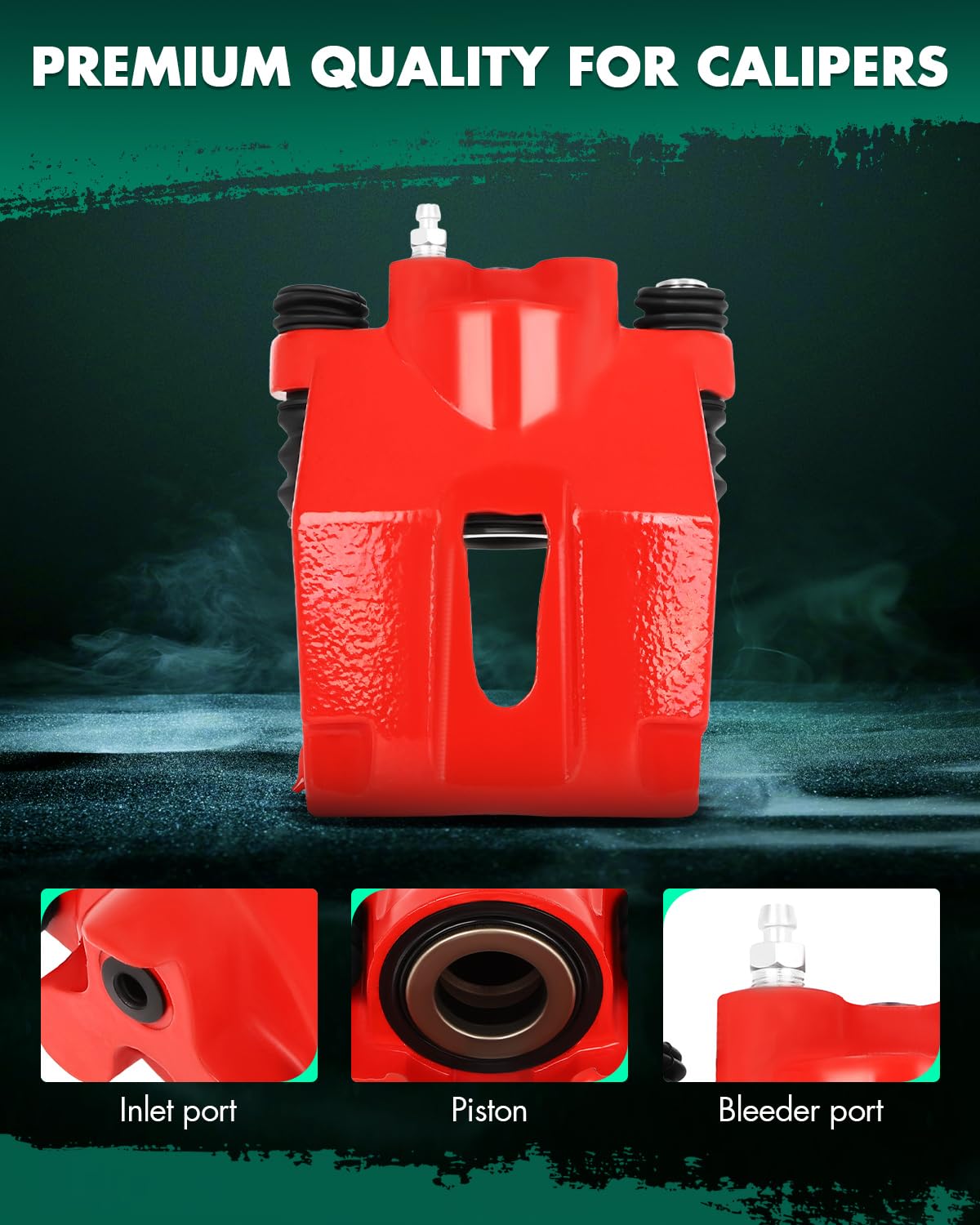 Scitoo 184859 184858 Rear Left & Right Disc Brake Calipers Assembly Without Bracket For Ford For F-150 2004-2011,For Lincoln For