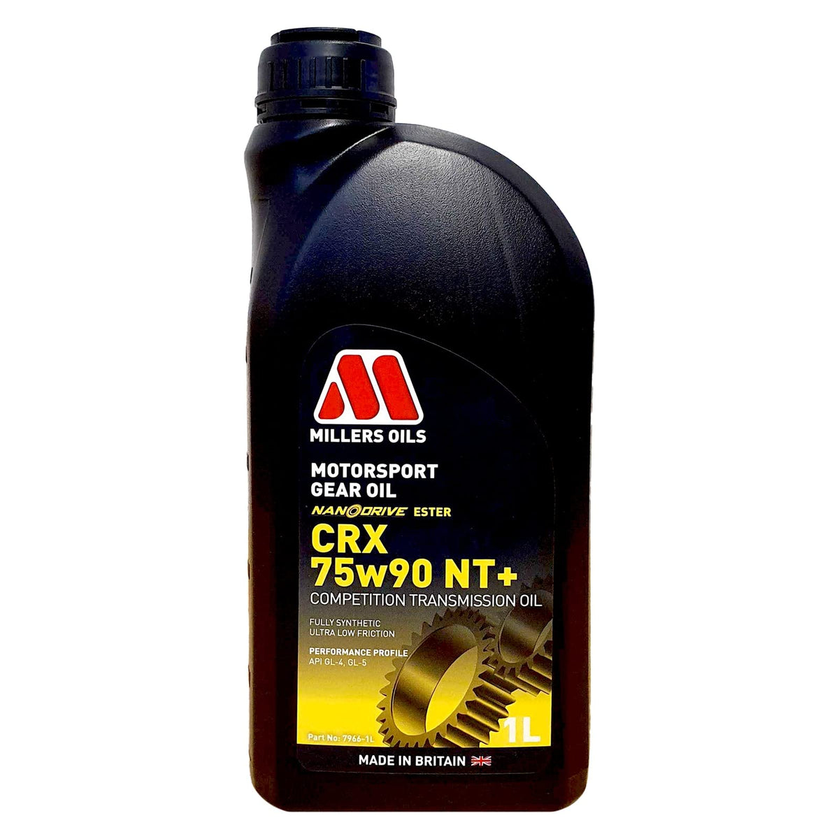 Millers Oils Crx 75W90 Nt+ - 1 Liter Bottle