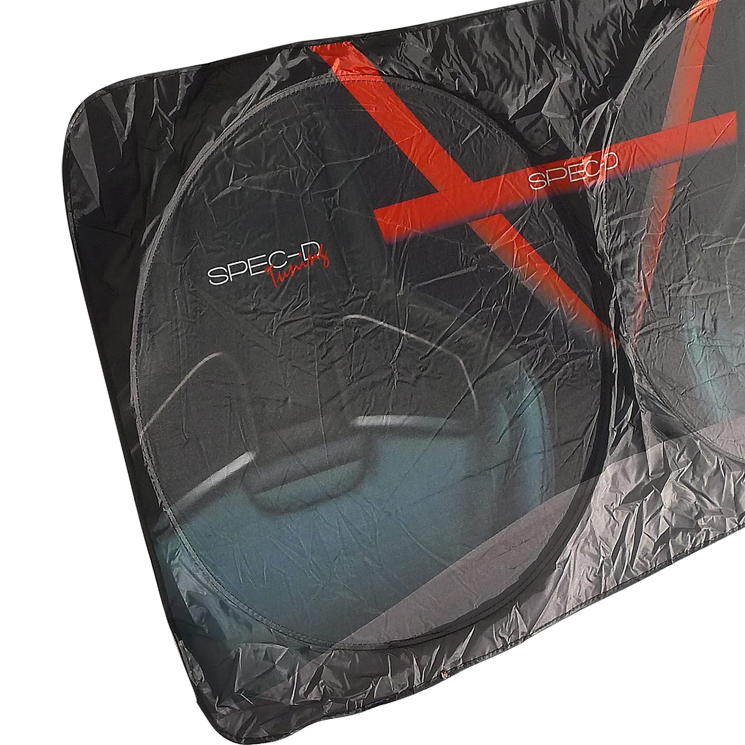 Spec-D Tuning 59&quot;x31&quot; Car Sun Block Sunshade Windshield Protector